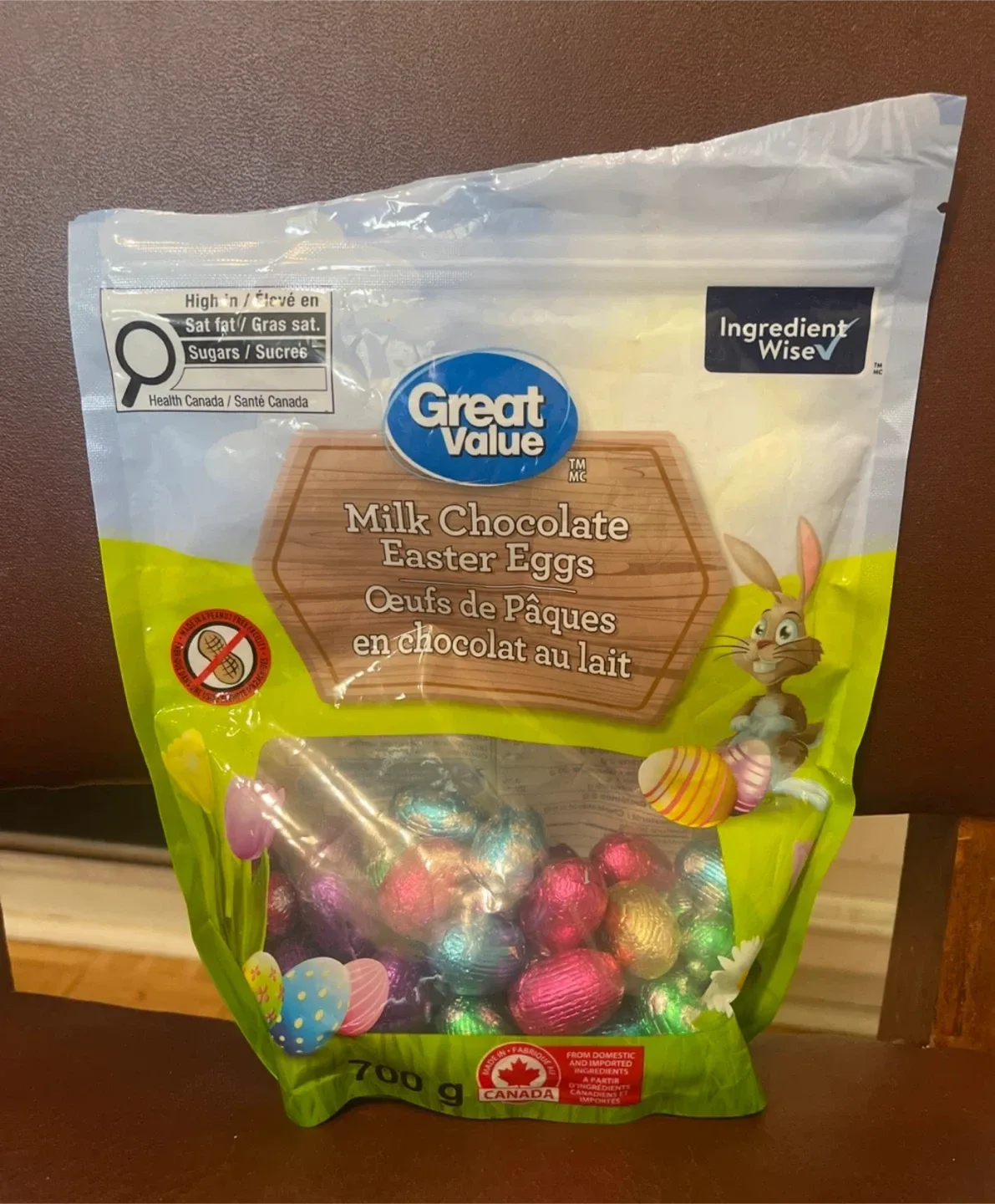 Great Value Milk Chocolate Easter Eggs, 700g thumbnail