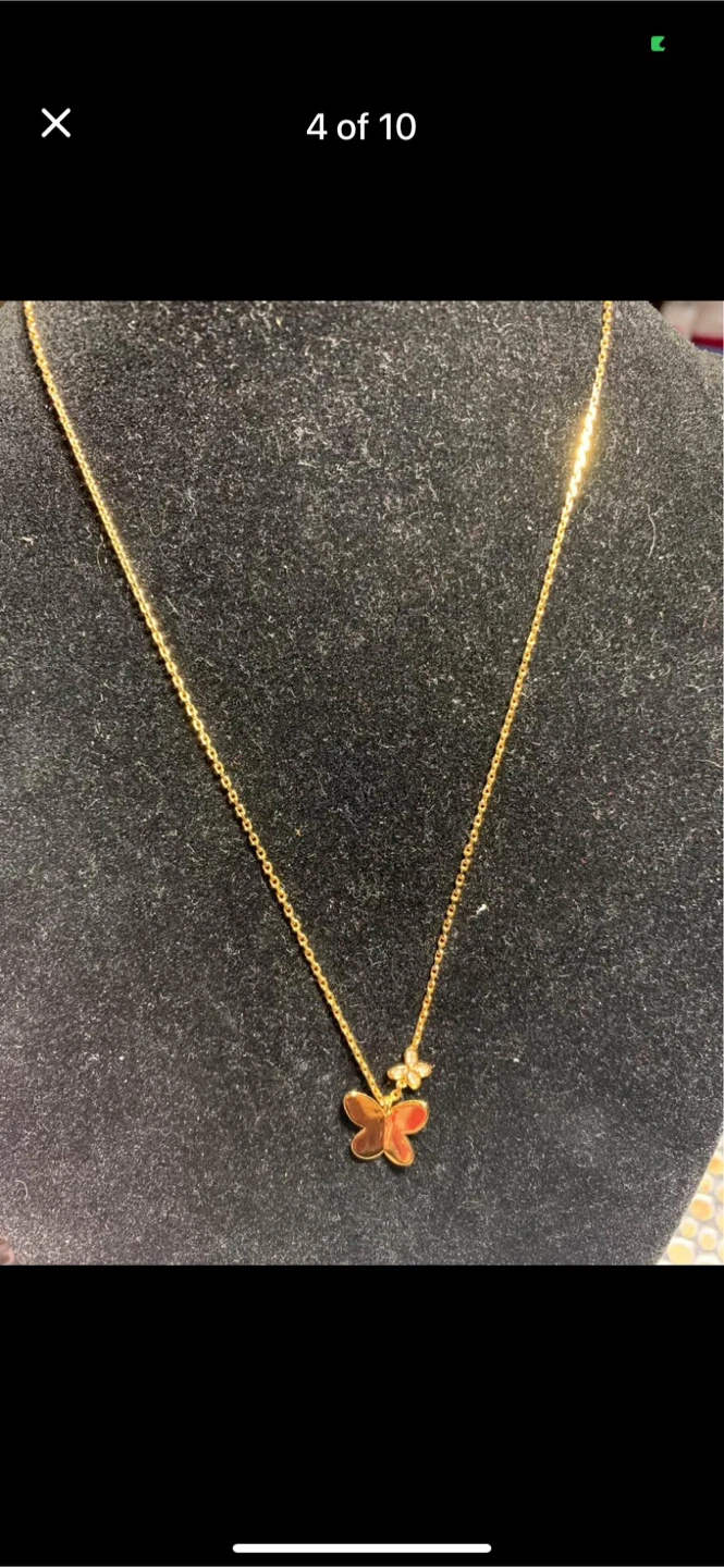 Kate Spade Butterfly Necklace & Earrings Set - photo 4