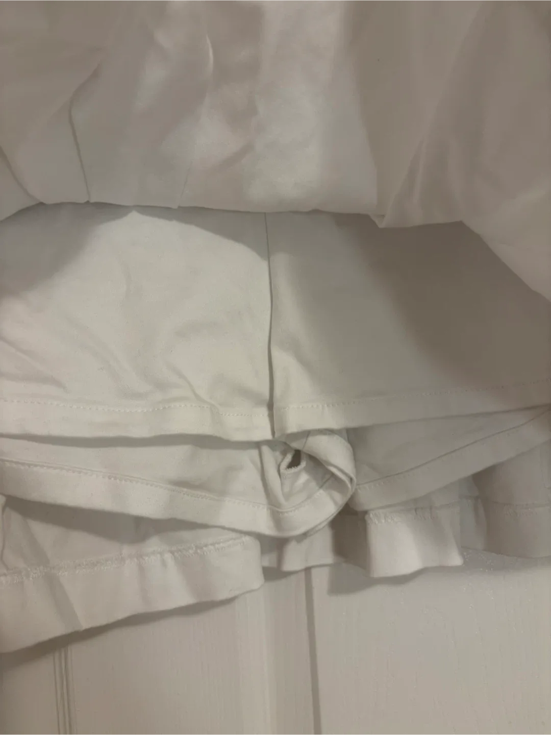 Sunday Best White Mini Skirt - Size 2 image indicator(2)