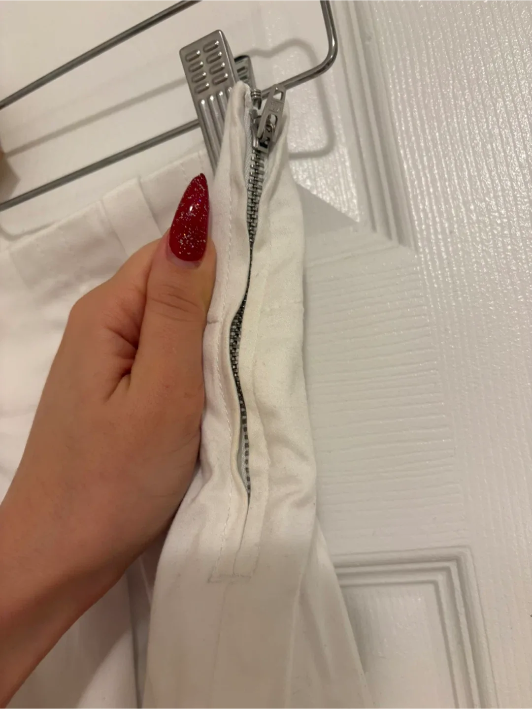 Sunday Best White Mini Skirt - Size 2 image indicator(4)