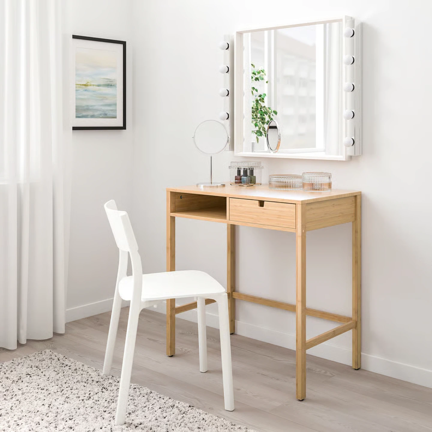 Wood Dressing Table (IKEA NORDKISA) - photo 2