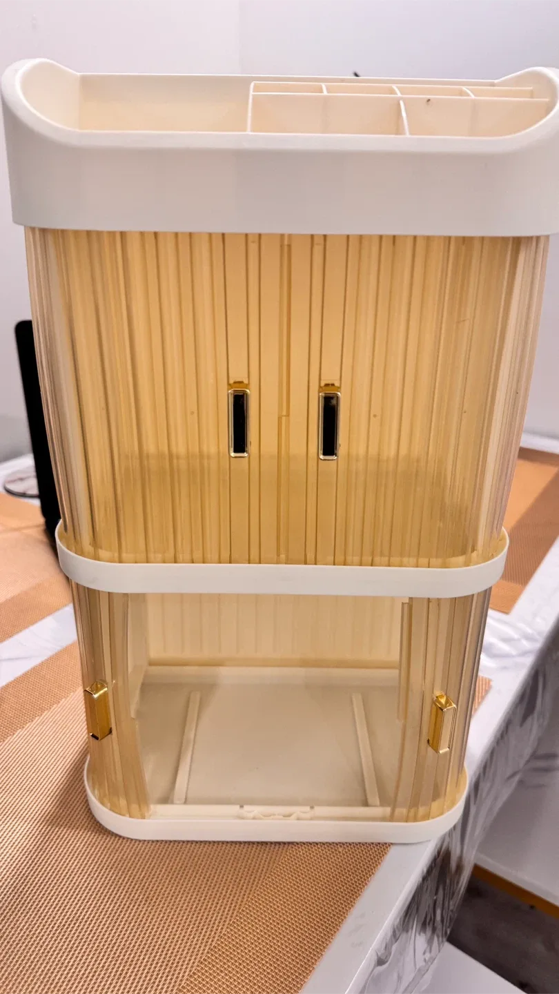 Cosmetic Storage Box - Beige image indicator(3)