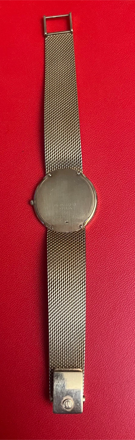 Custom Made 14kt Gold Men’s Movado Watch… - photo 5
