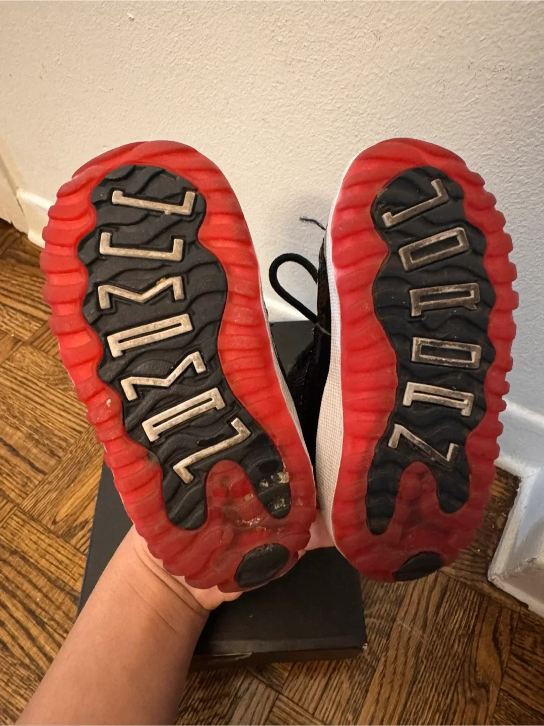 Jordan Retro 11 Toddler Shoes - Size 6C image indicator(4)