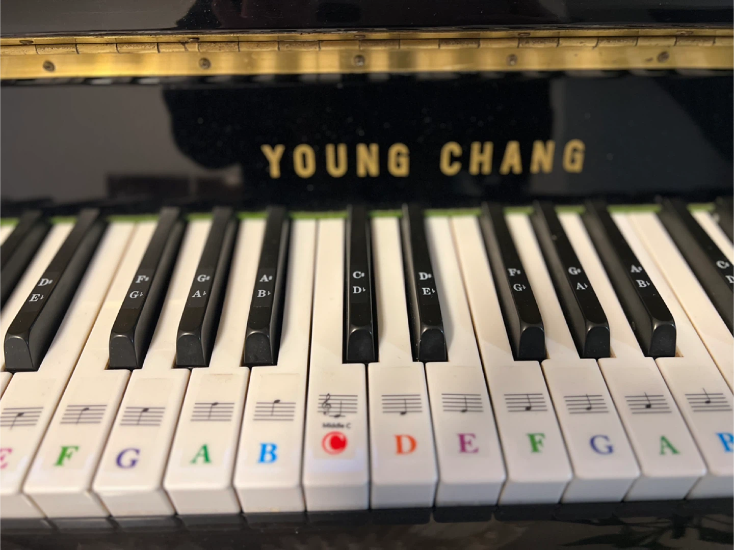 Young Chang Upright Piano with Bench - photo 2