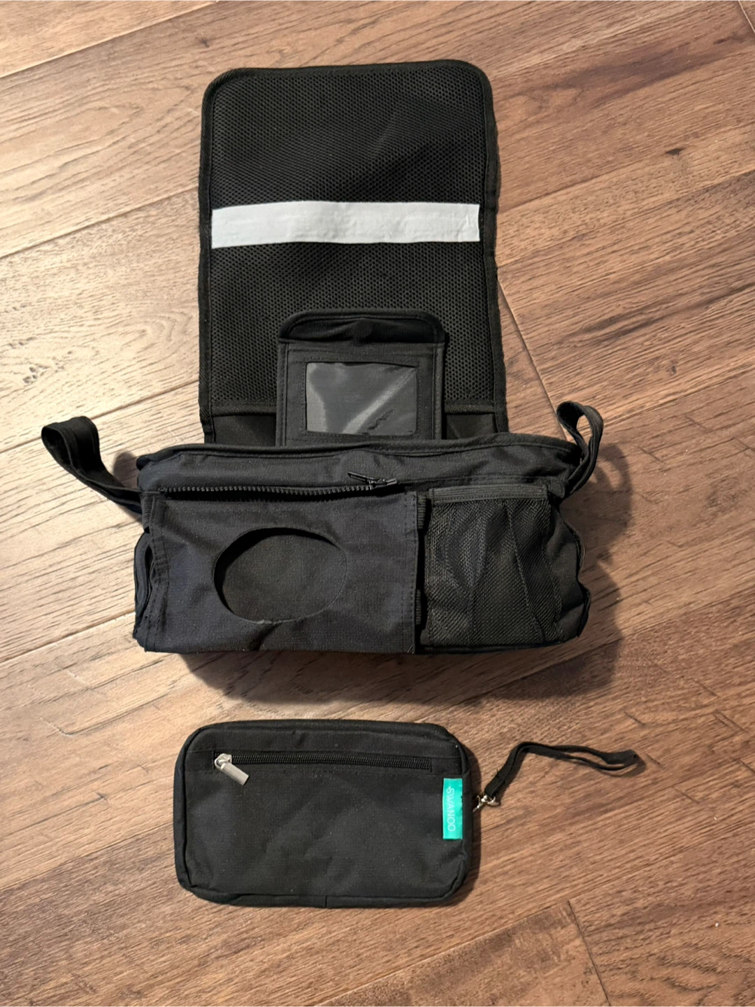 EUC Stroller Organizer Bag - Black - photo 3