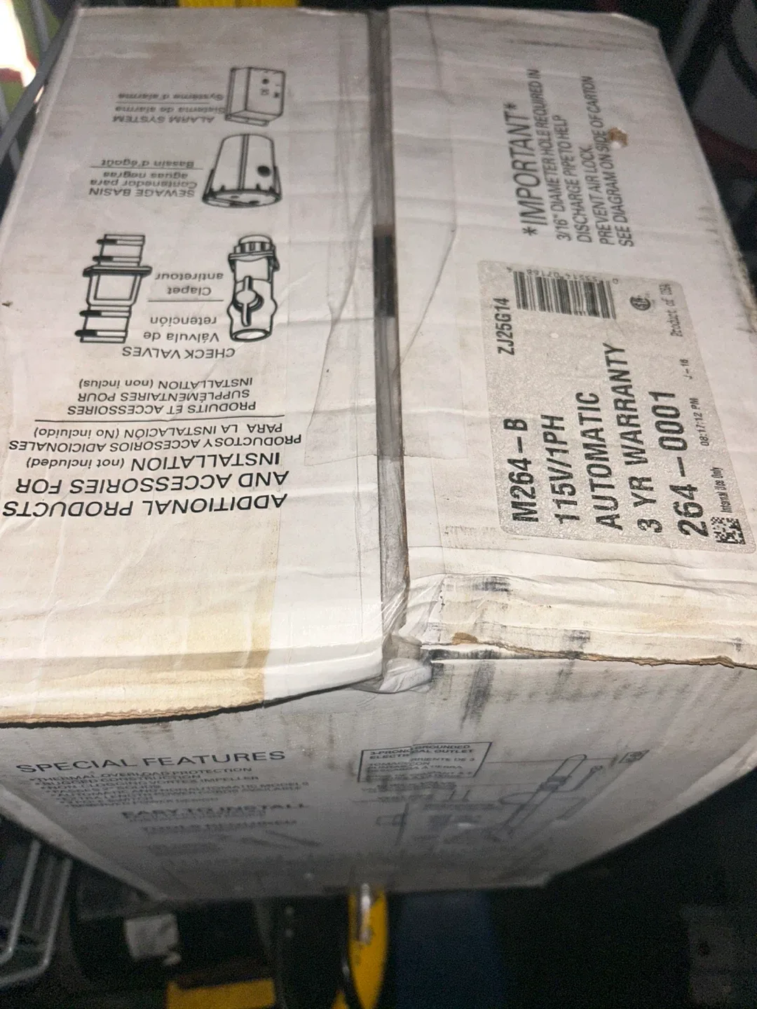 Zoeller Waste-Mate Submersible Sewage Pump M264-B image indicator(7)