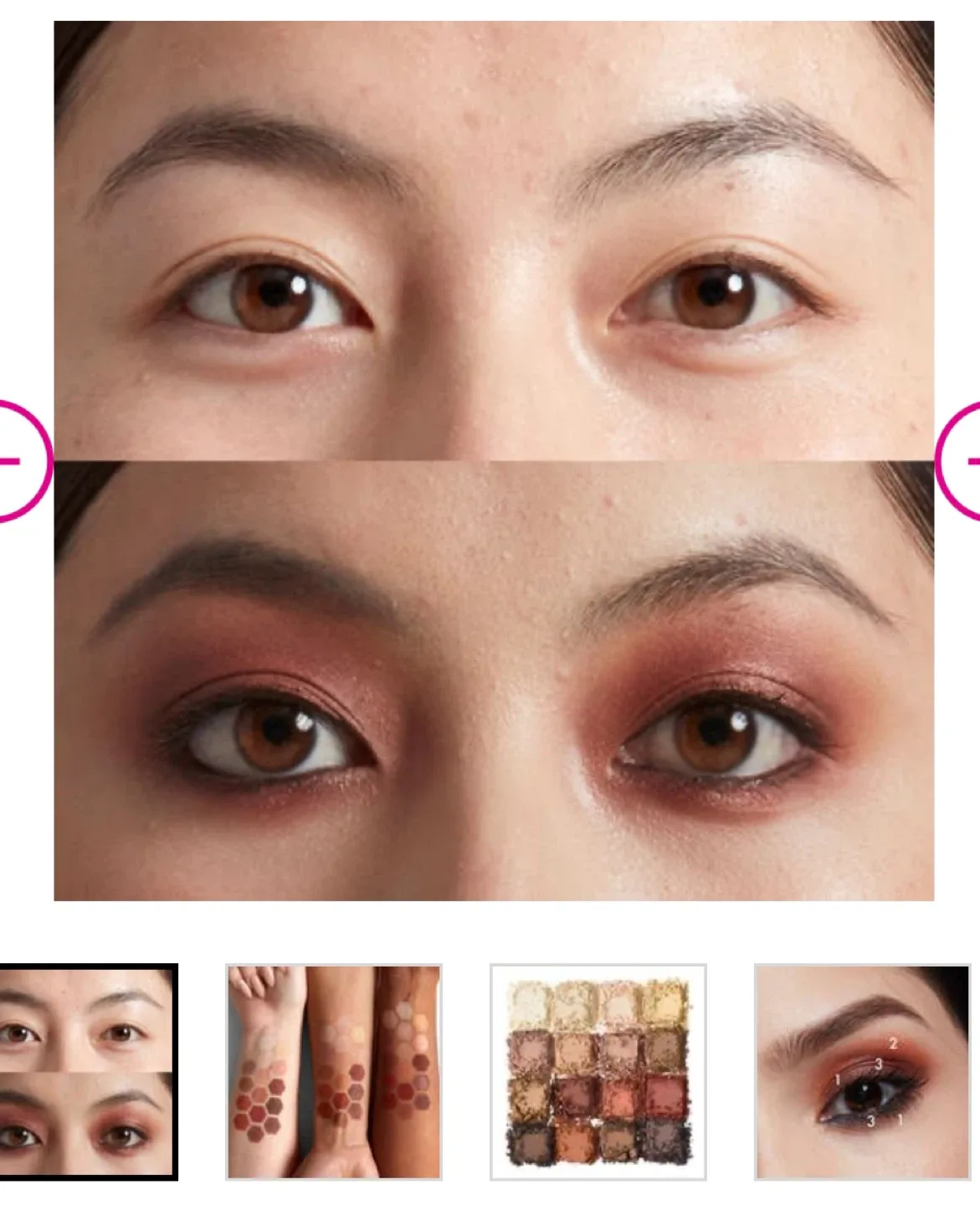 NYX Ultimate Warm Neutrals Eyeshadow Palette image indicator(4)