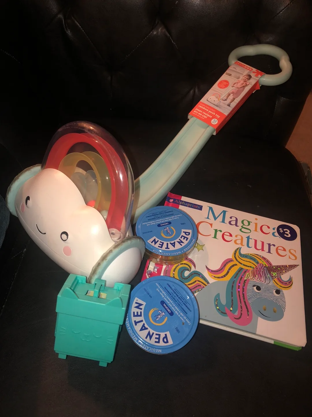 Ball Popping Push Toy, 2 Penaten Creams, Creatures Book etc thumbnail