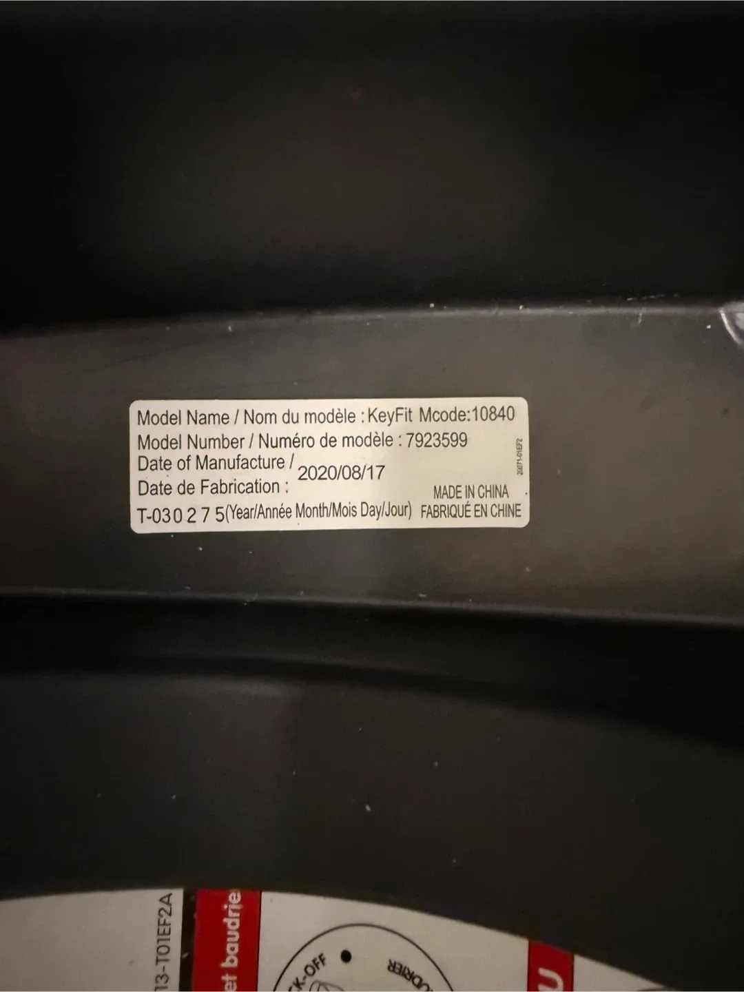 Chicco KeyFit 30 Infant Car Seat image indicator(5)