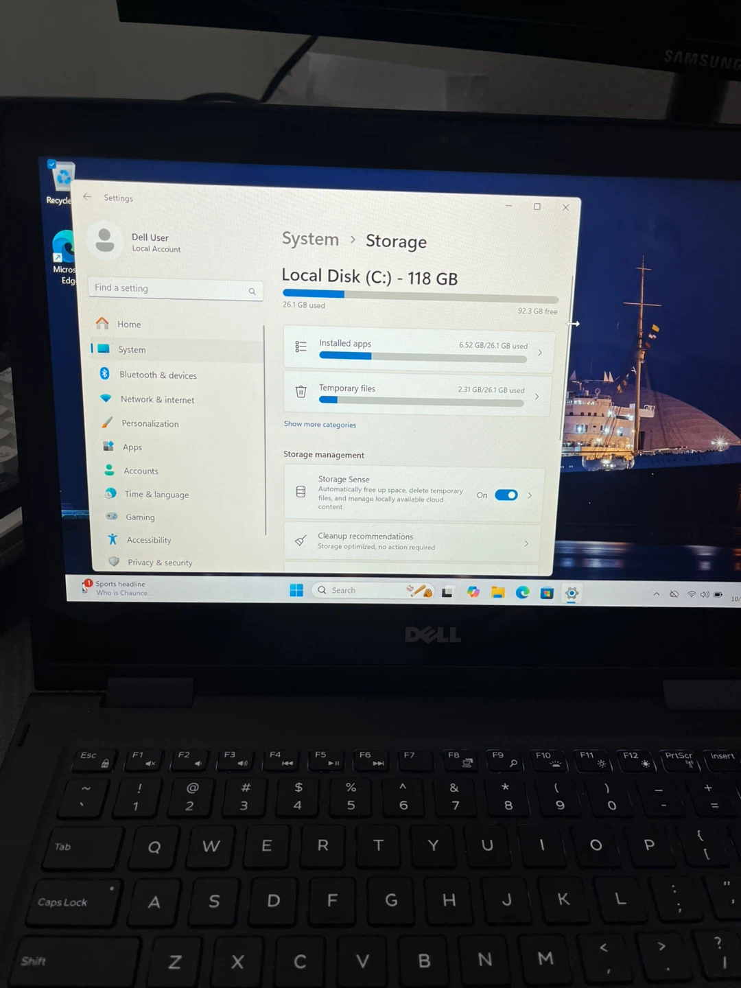 Touchscreen Dell Latitude 3390 i5-8250u 8gb 128gb Windows 11 - photo 3