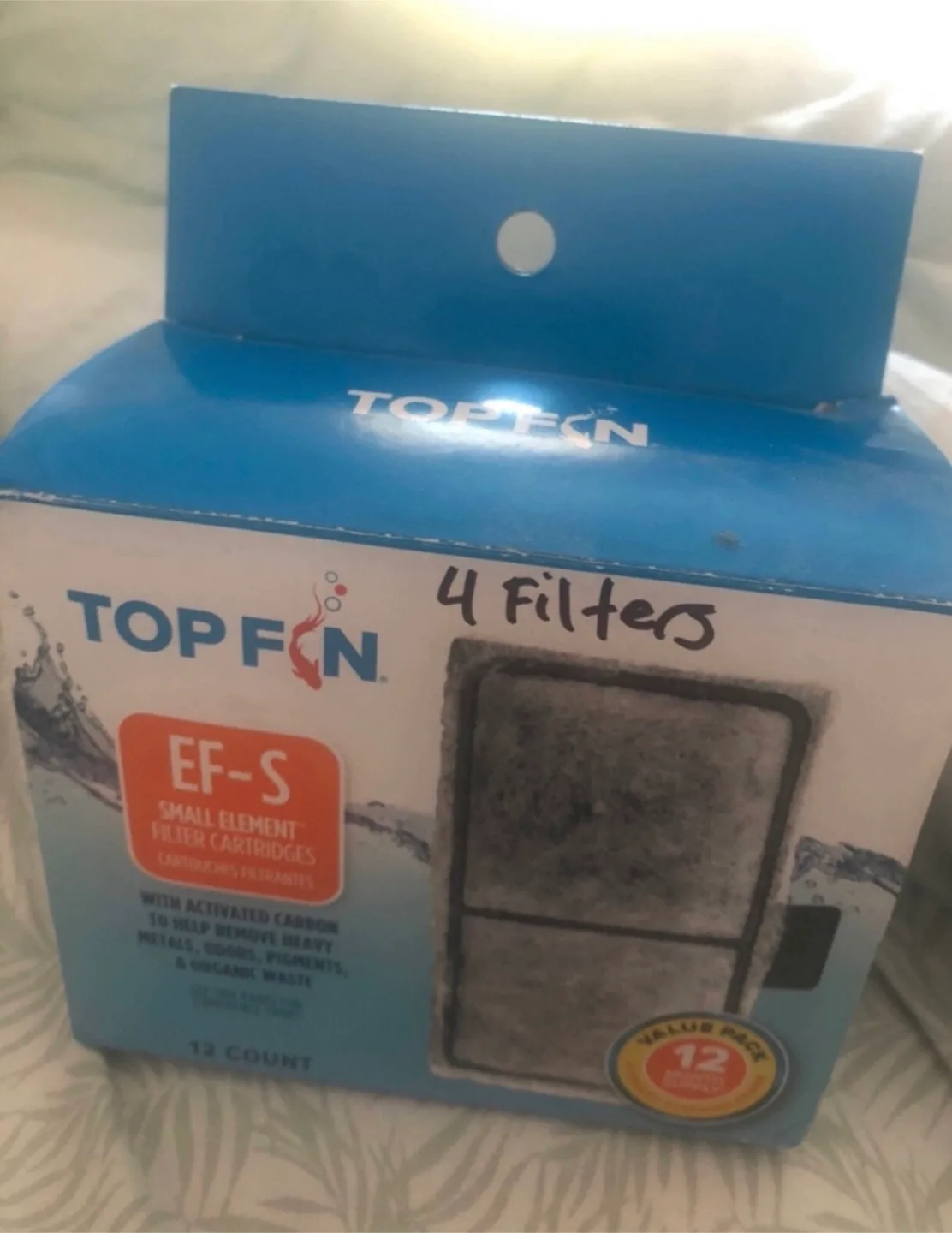 Top Fin EF-S Small Element Filter Cartridges - 4 Pack thumbnail