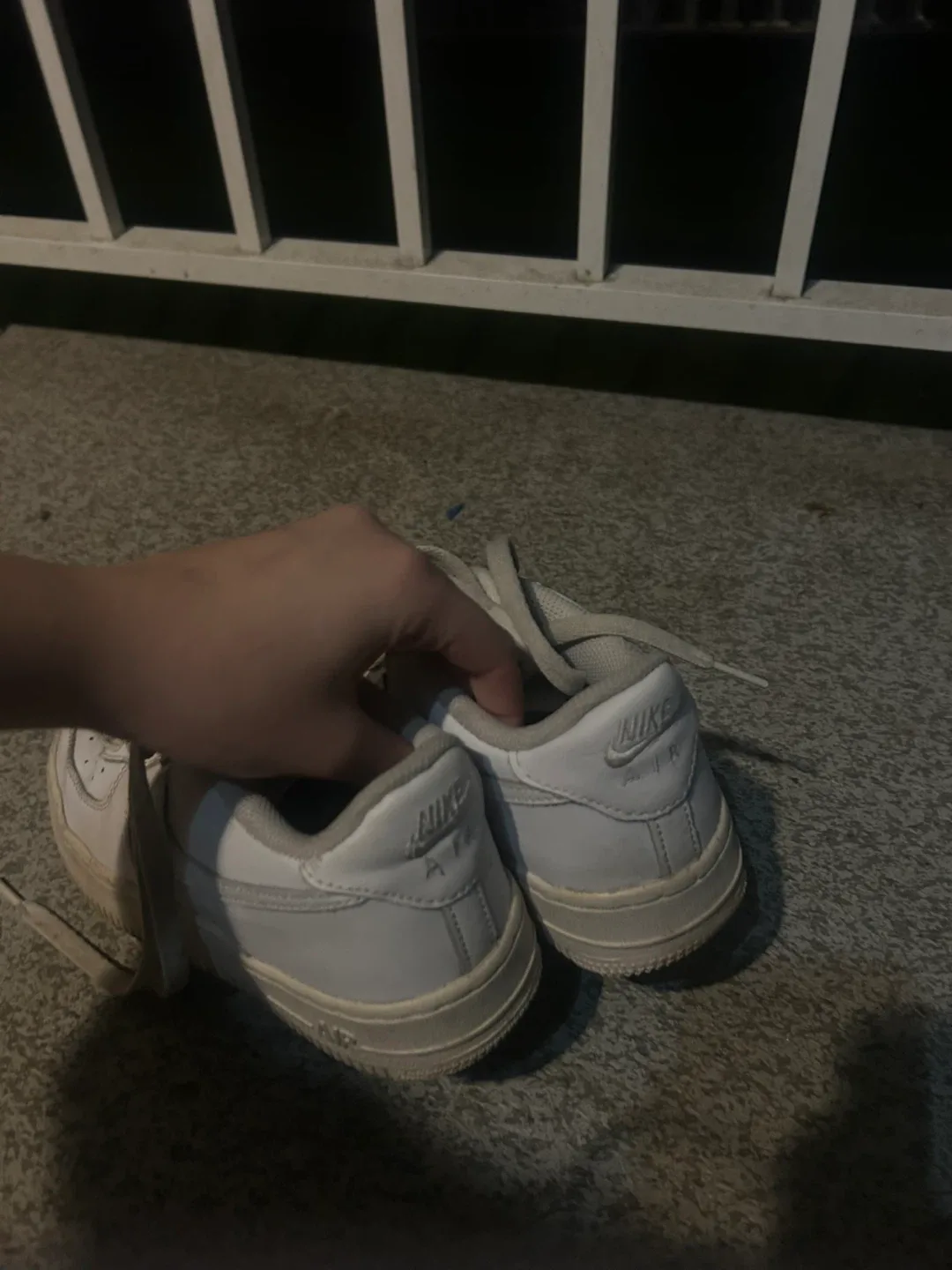 Nike Air Force 1 White Sneakers image indicator(3)