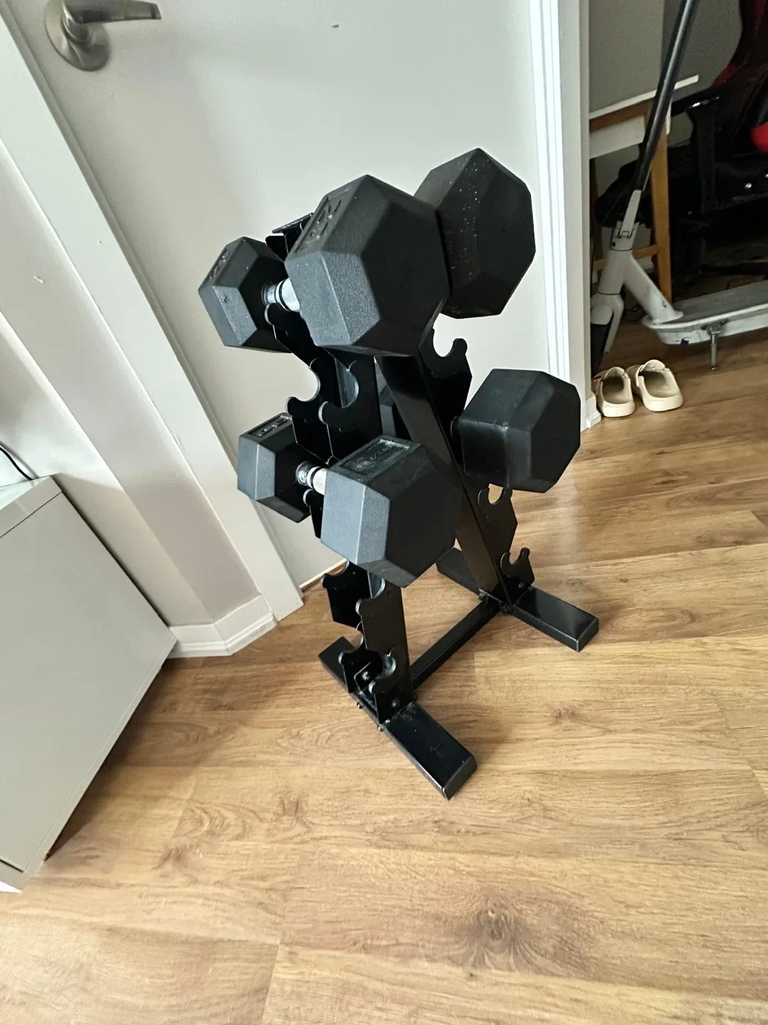 Weight Set with Dumbbells and Rack image indicator(5)