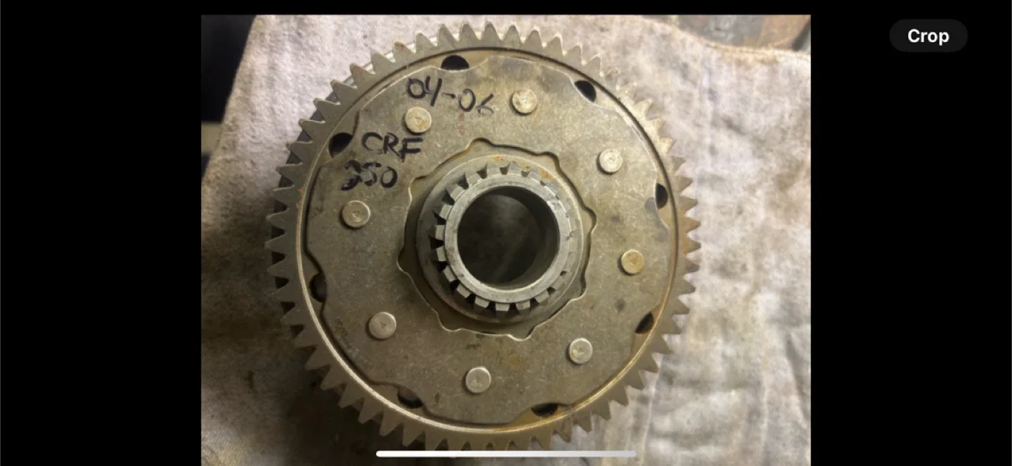 CRF 250 04-06 Clutch Basket image indicator(2)