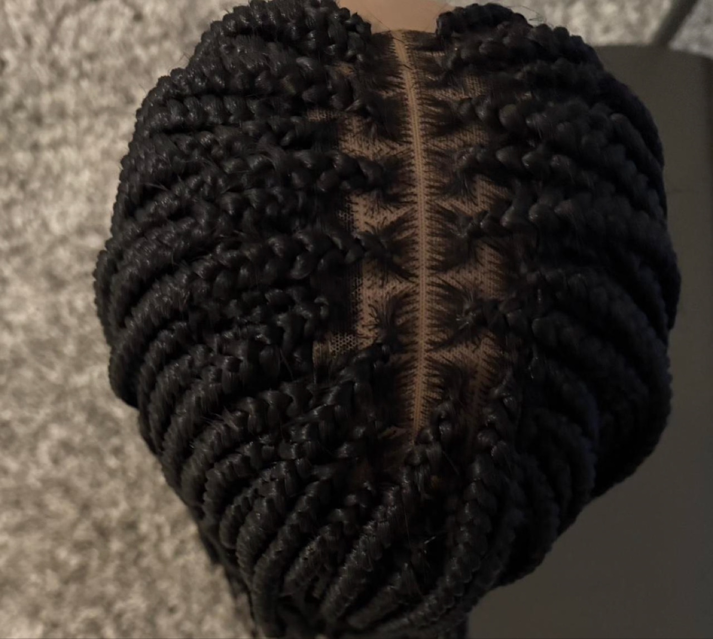 Braided Wig - Black - photo 3