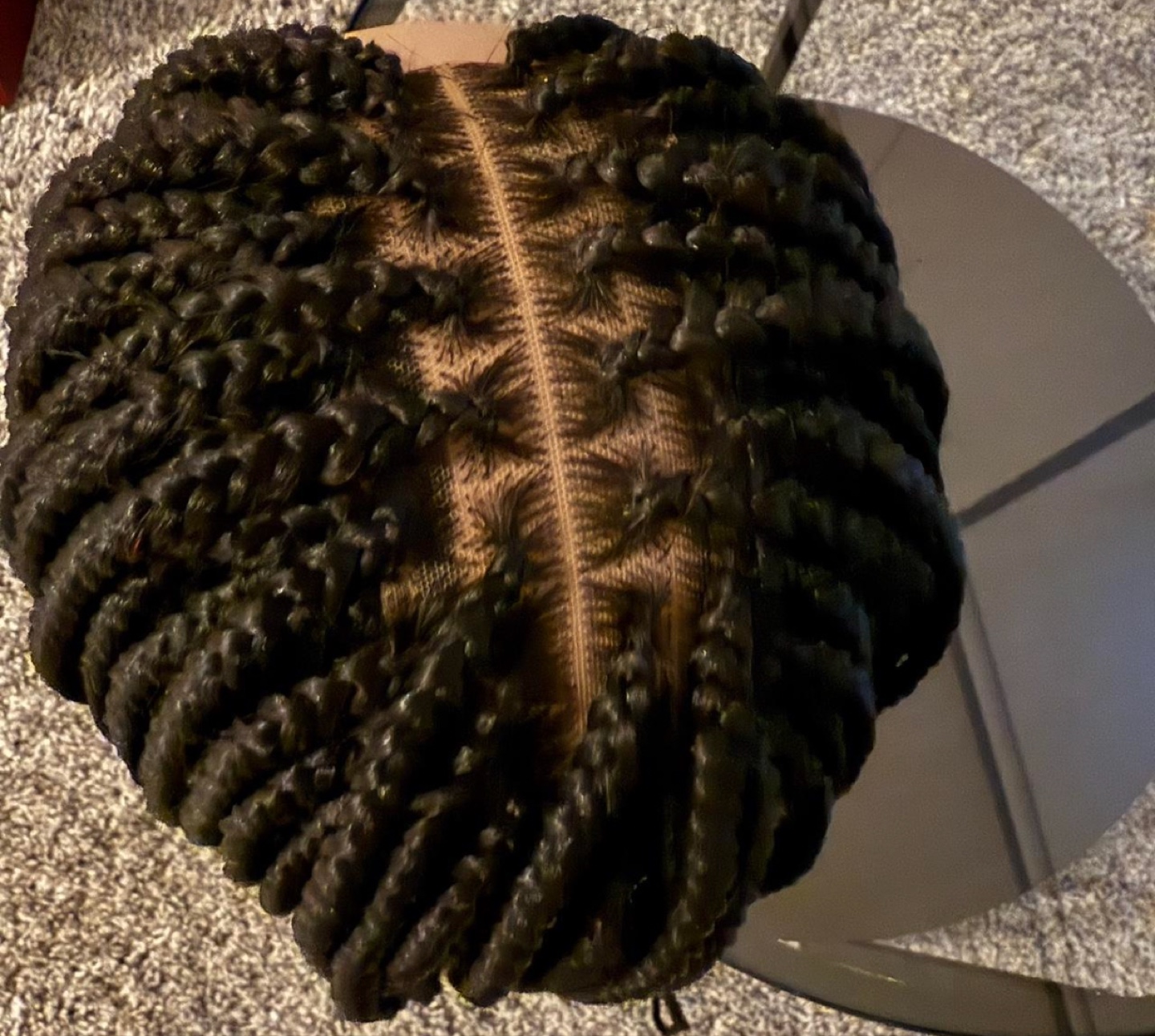Braided Wig - Black - photo 2