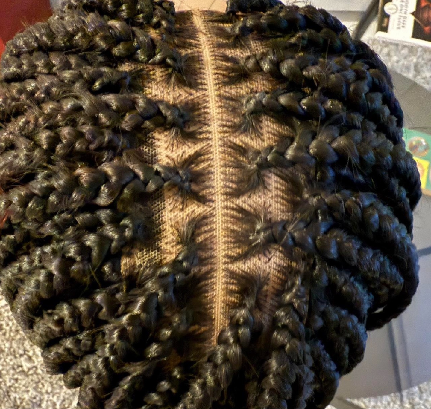 Braided Wig - Black - photo 4