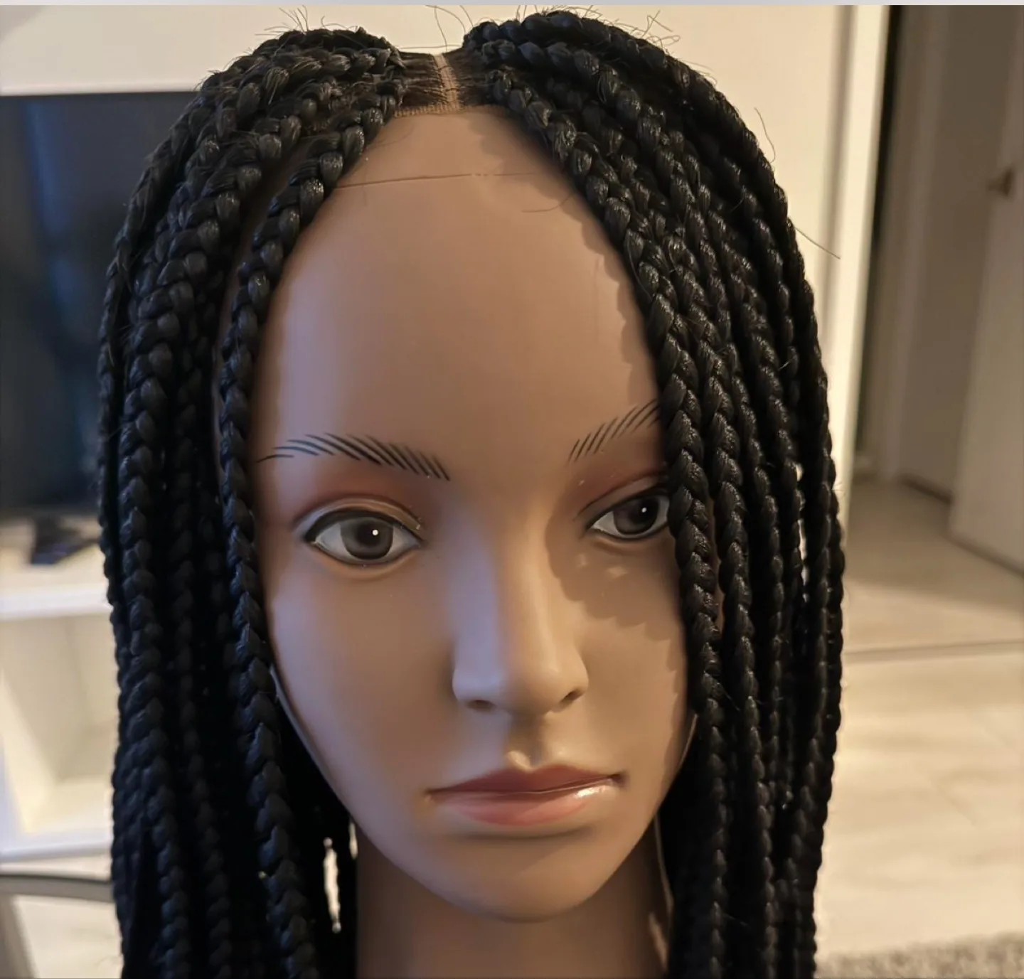 Braided Wig - Black image indicator(6)