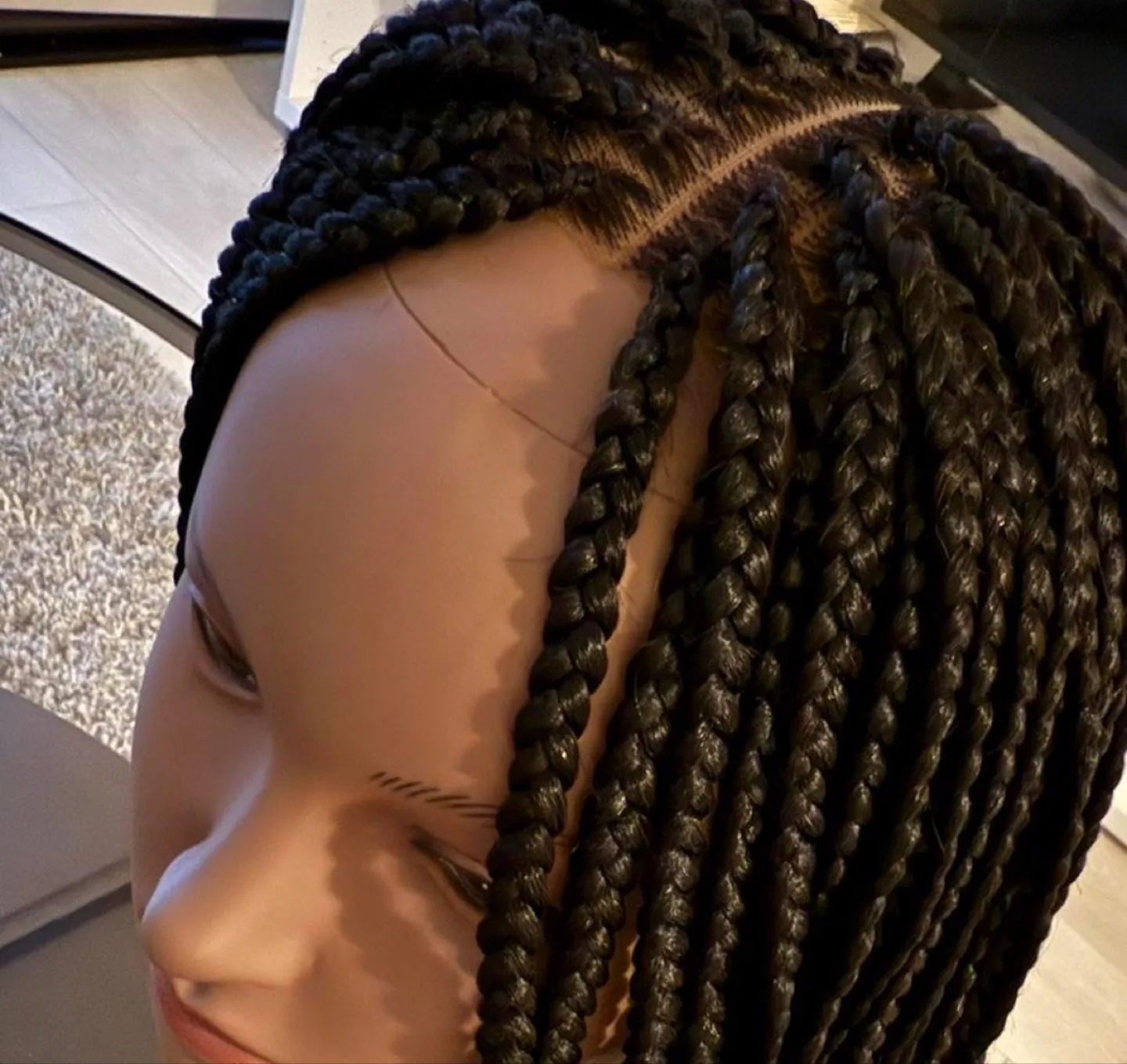 Braided Wig - Black image indicator(7)