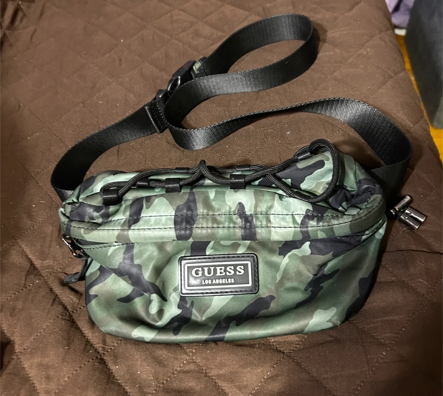 Guess Camo Print Belt Bag thumbnail