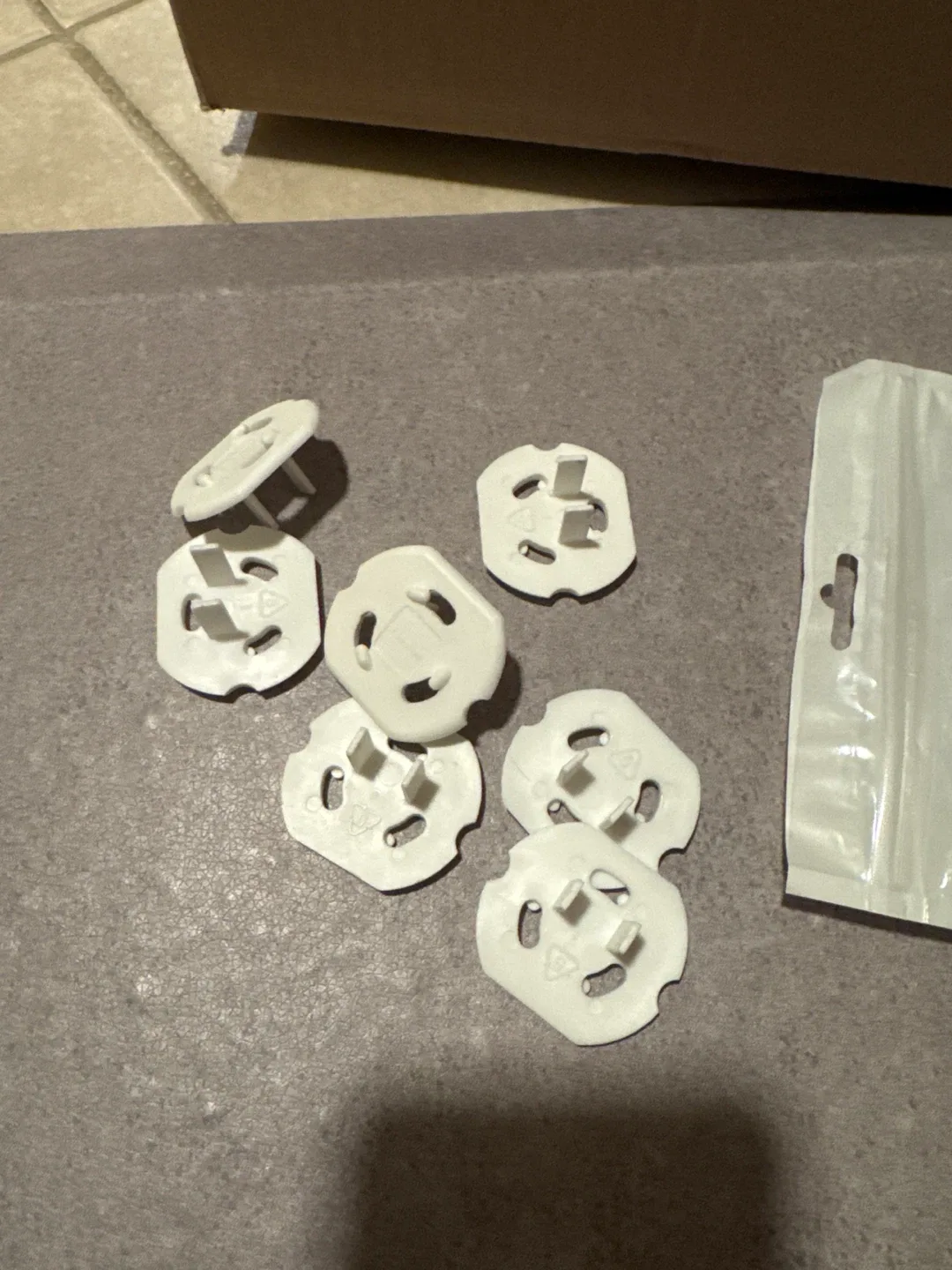 White Outlet Plugs - Child Safety