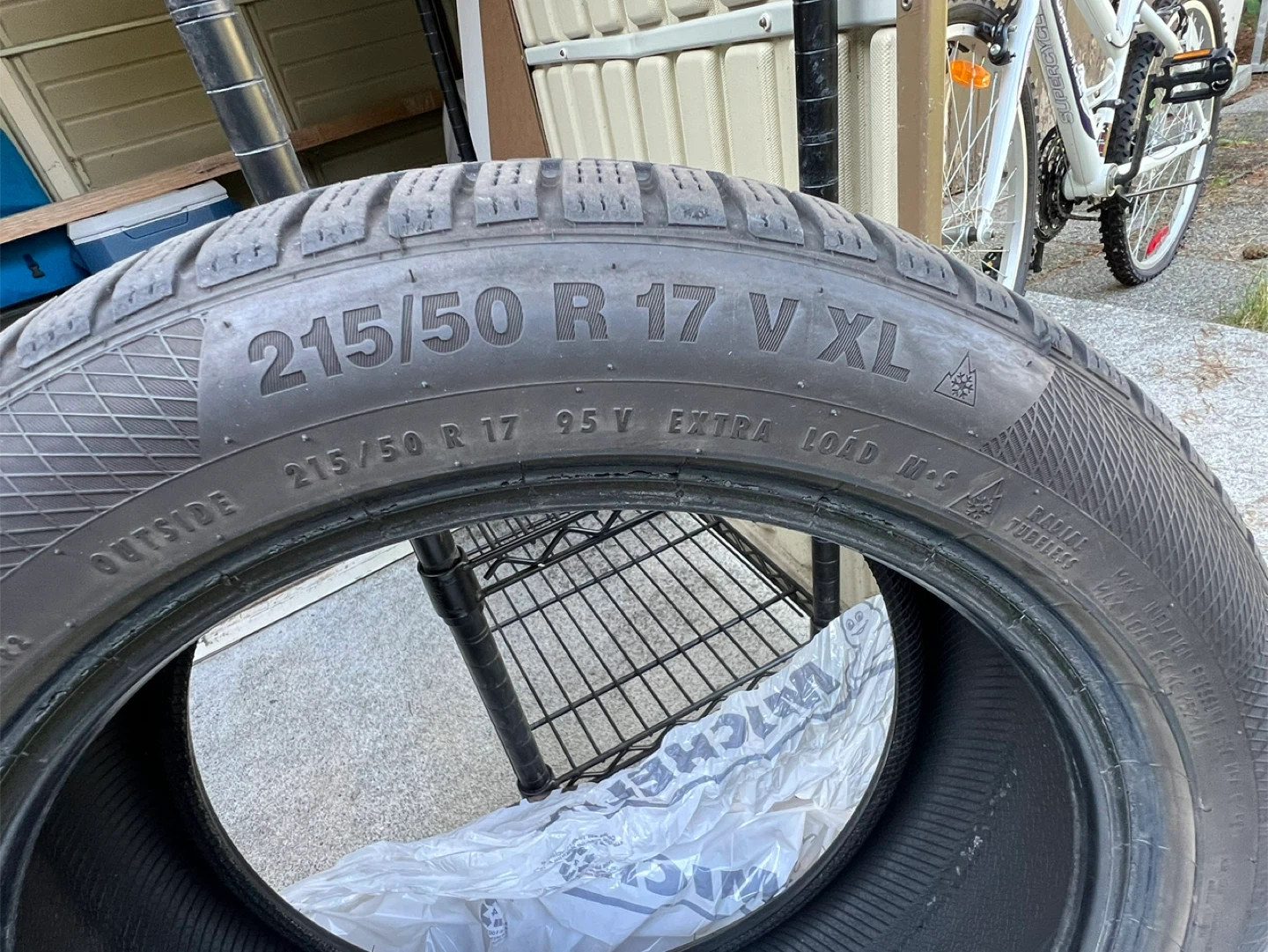 Continental WinterContact TS830 Tire - 215/50 R17