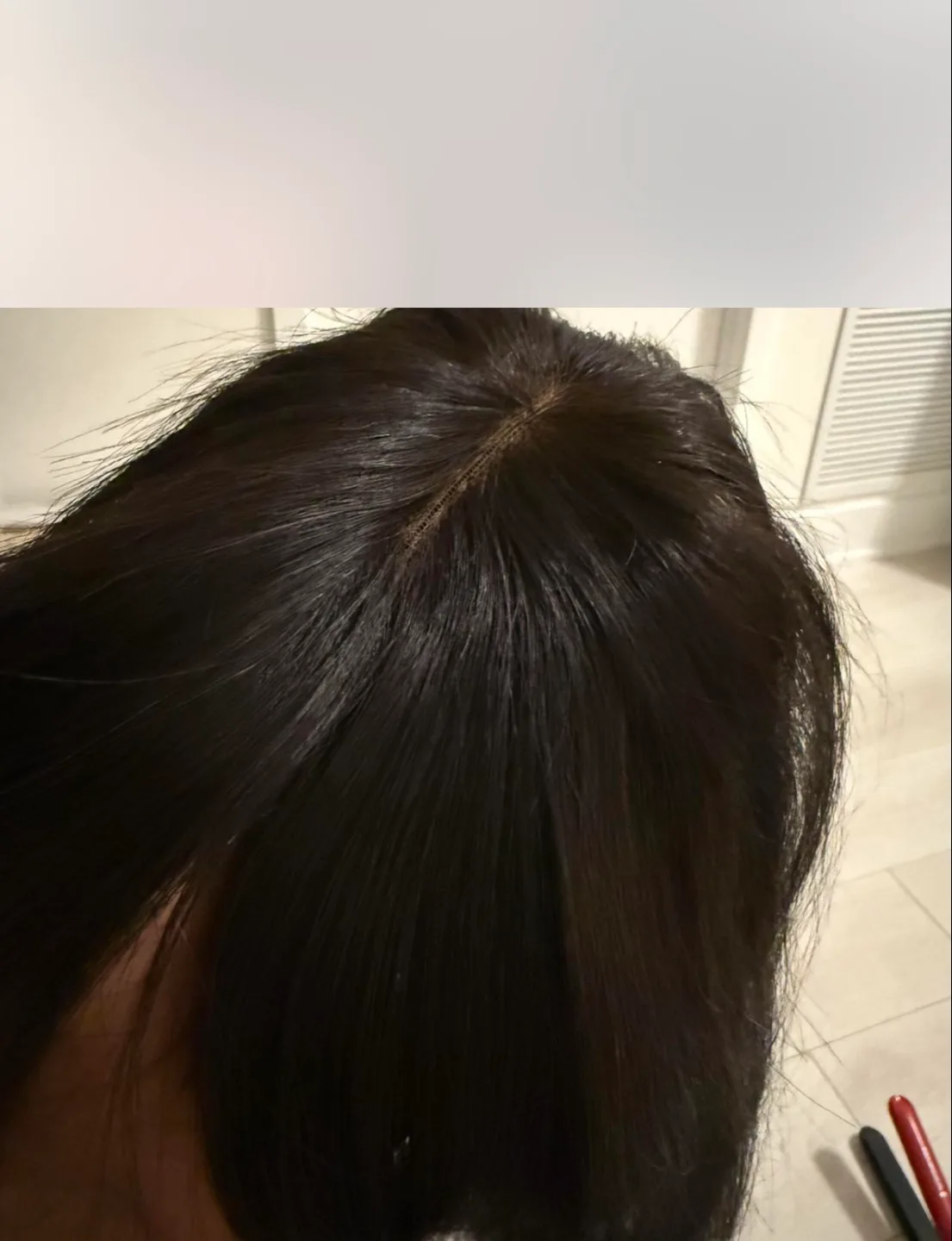 Bob human hair wig with bangs image indicator(4)