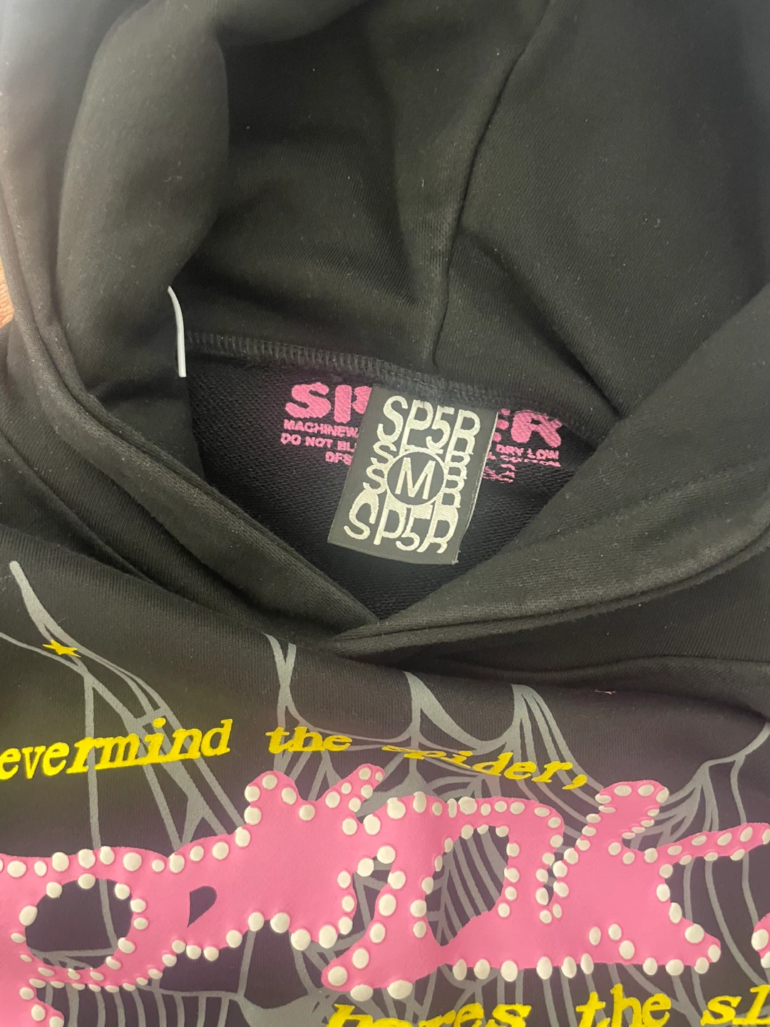CHEAP REP SP5DER Hoodie - Black, Size M - photo 2