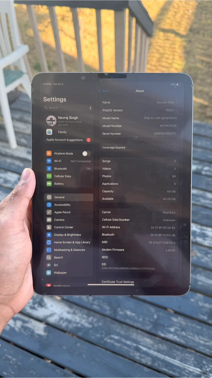 Ipad air 4(wifi+cellular) image indicator(2)