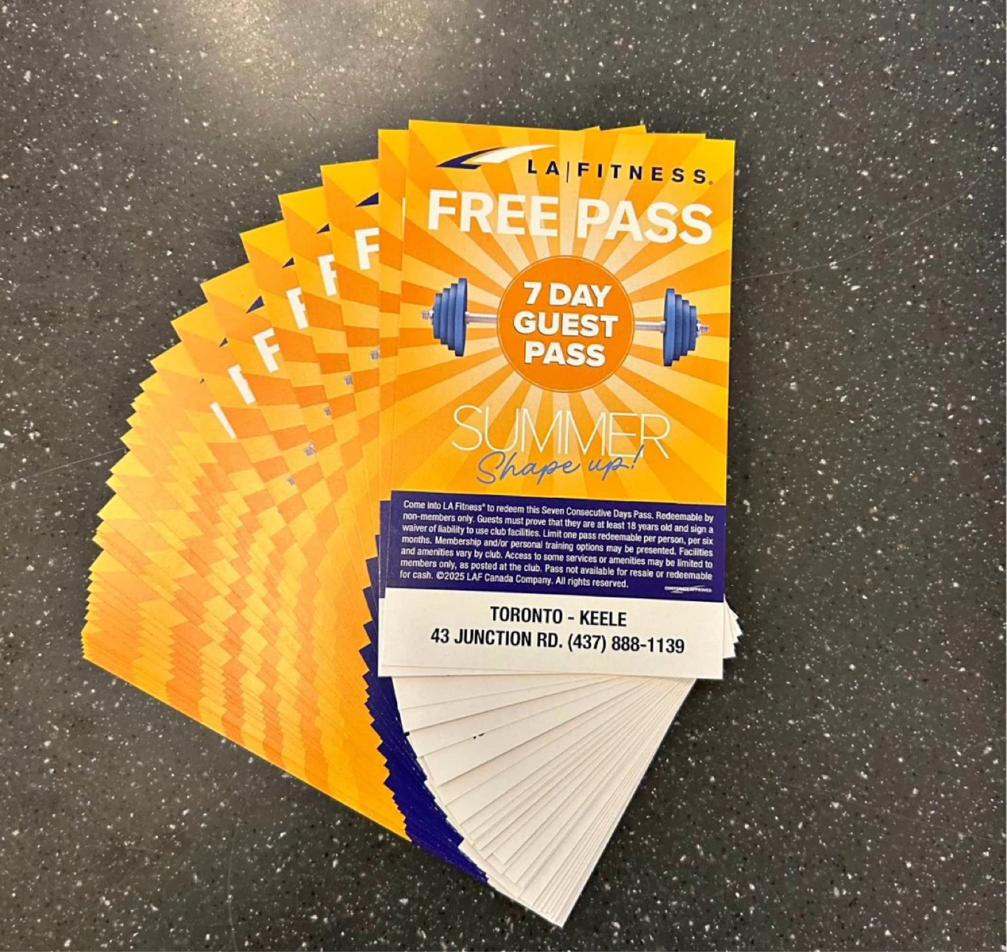 LA Fitness 7-Day Guest Pass - Toronto Keele