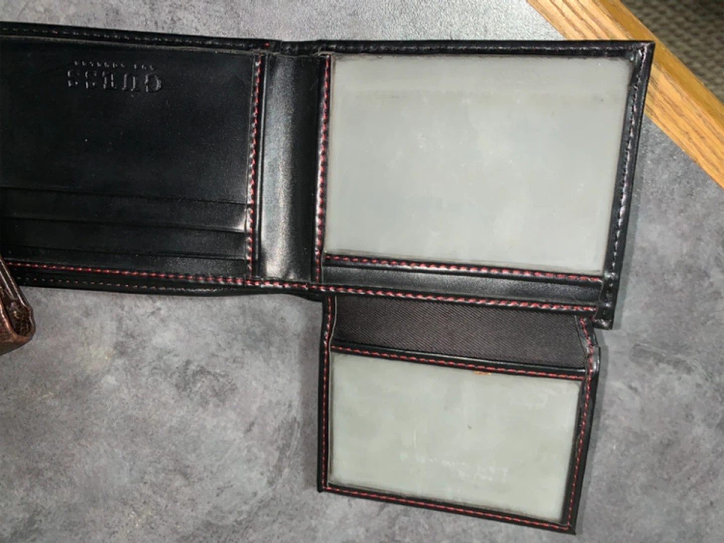 Coach Black Leather Wallet