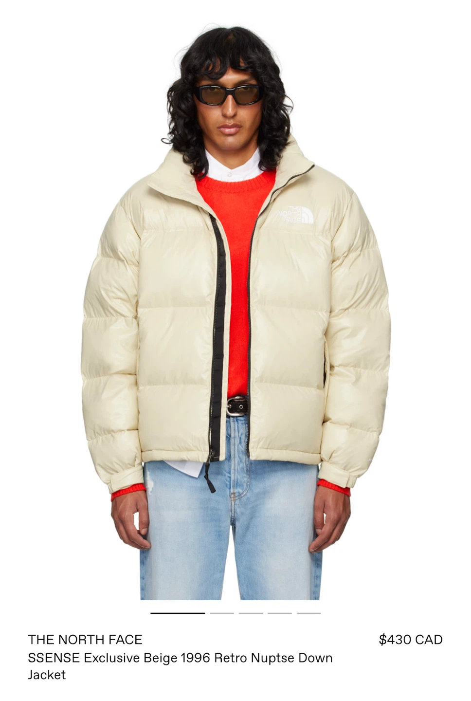 (Retail $486)New The North Face 1996 Retro Nuptse Down Jacket