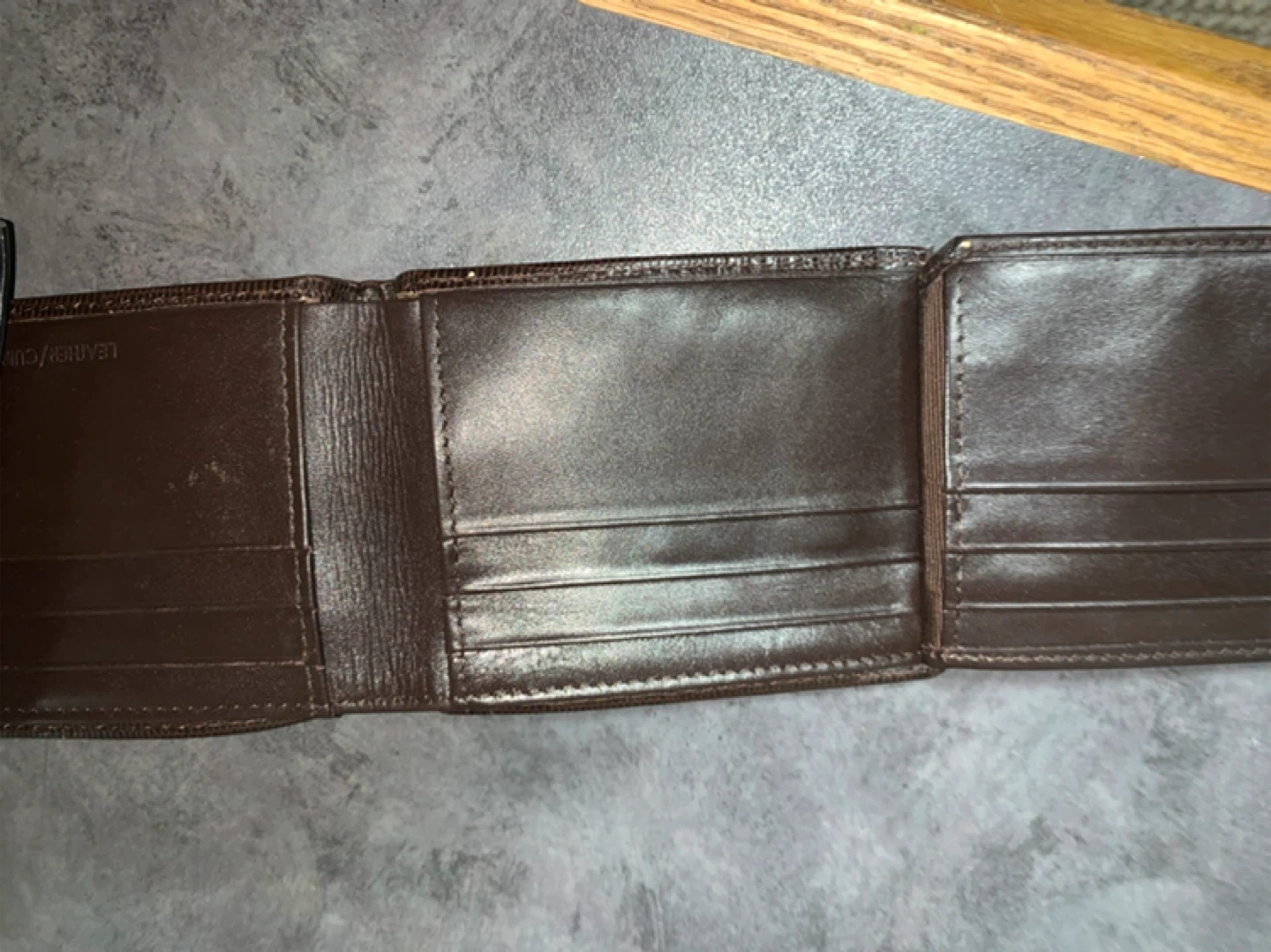 Calvin Klein Brown Leather Wallet - photo 2