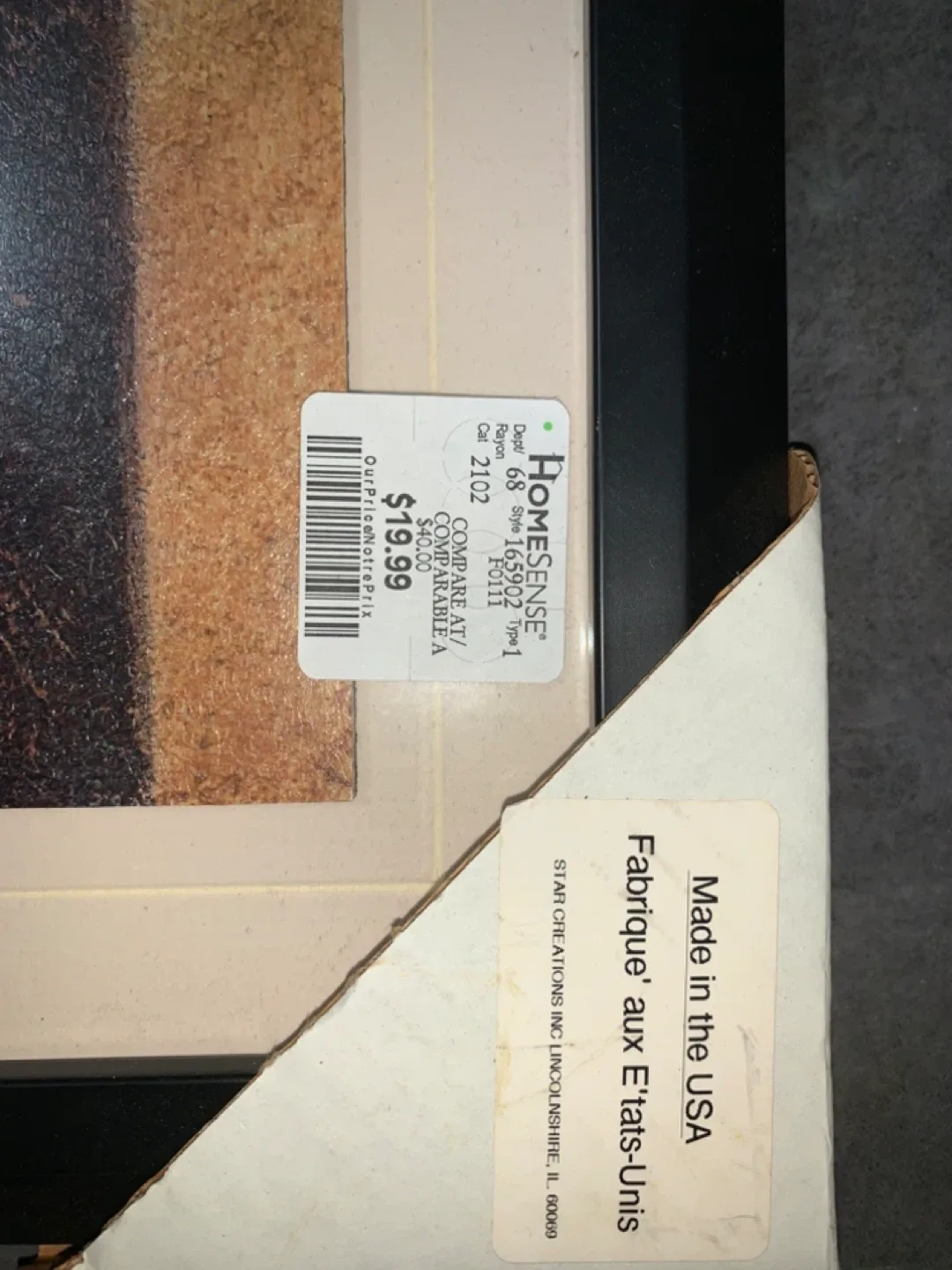 HomeSense Framed Wall Art - New image indicator(2)