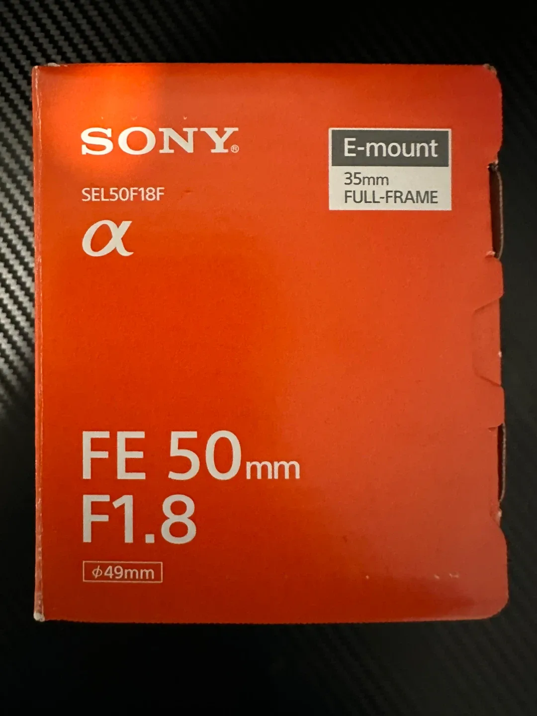 Sony FE 50mm F1.8 Lens image indicator(6)