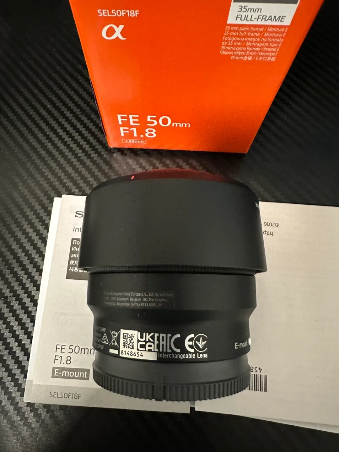 Sony FE 50mm F1.8 Lens image indicator(4)