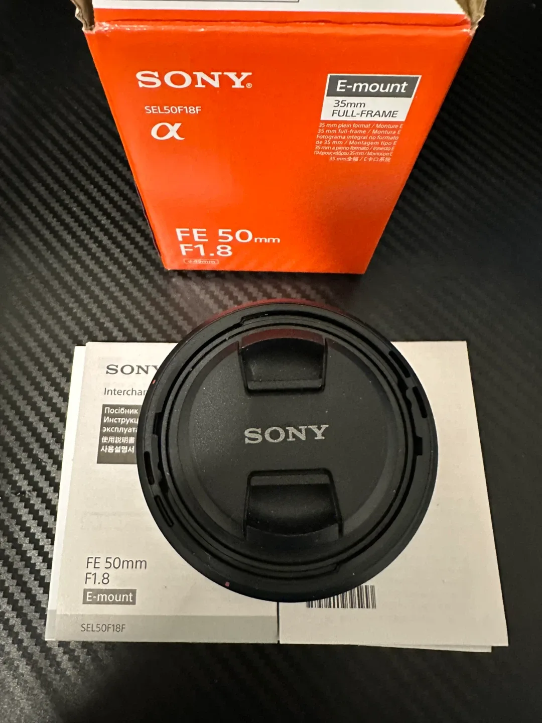 Sony FE 50mm F1.8 Lens image indicator(3)