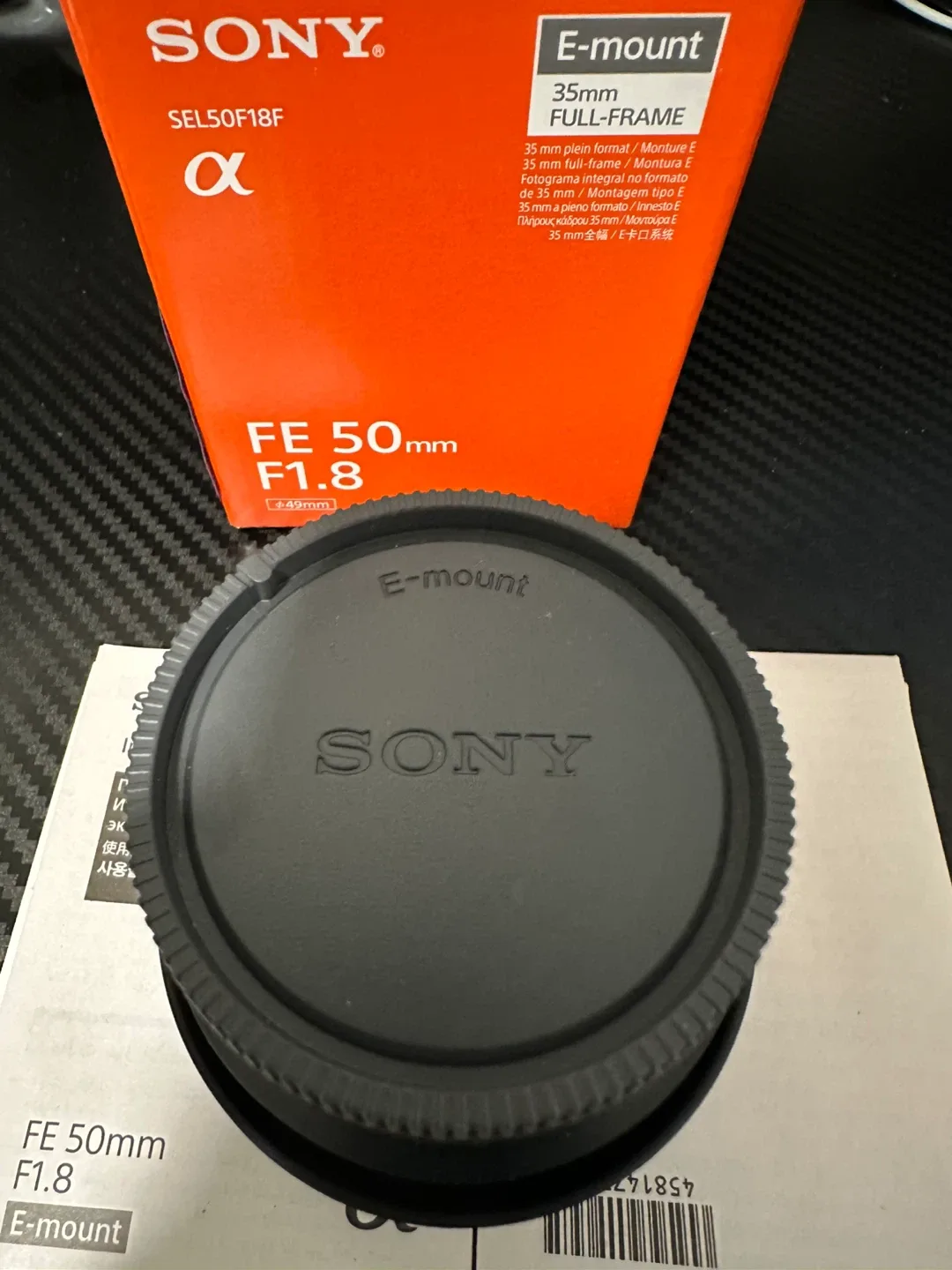 Sony FE 50mm F1.8 Lens image indicator(7)
