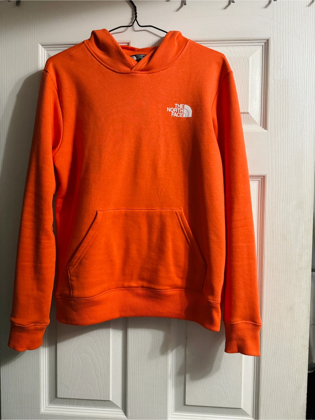 The North Face Orange Hoodie - Boys XL/TG