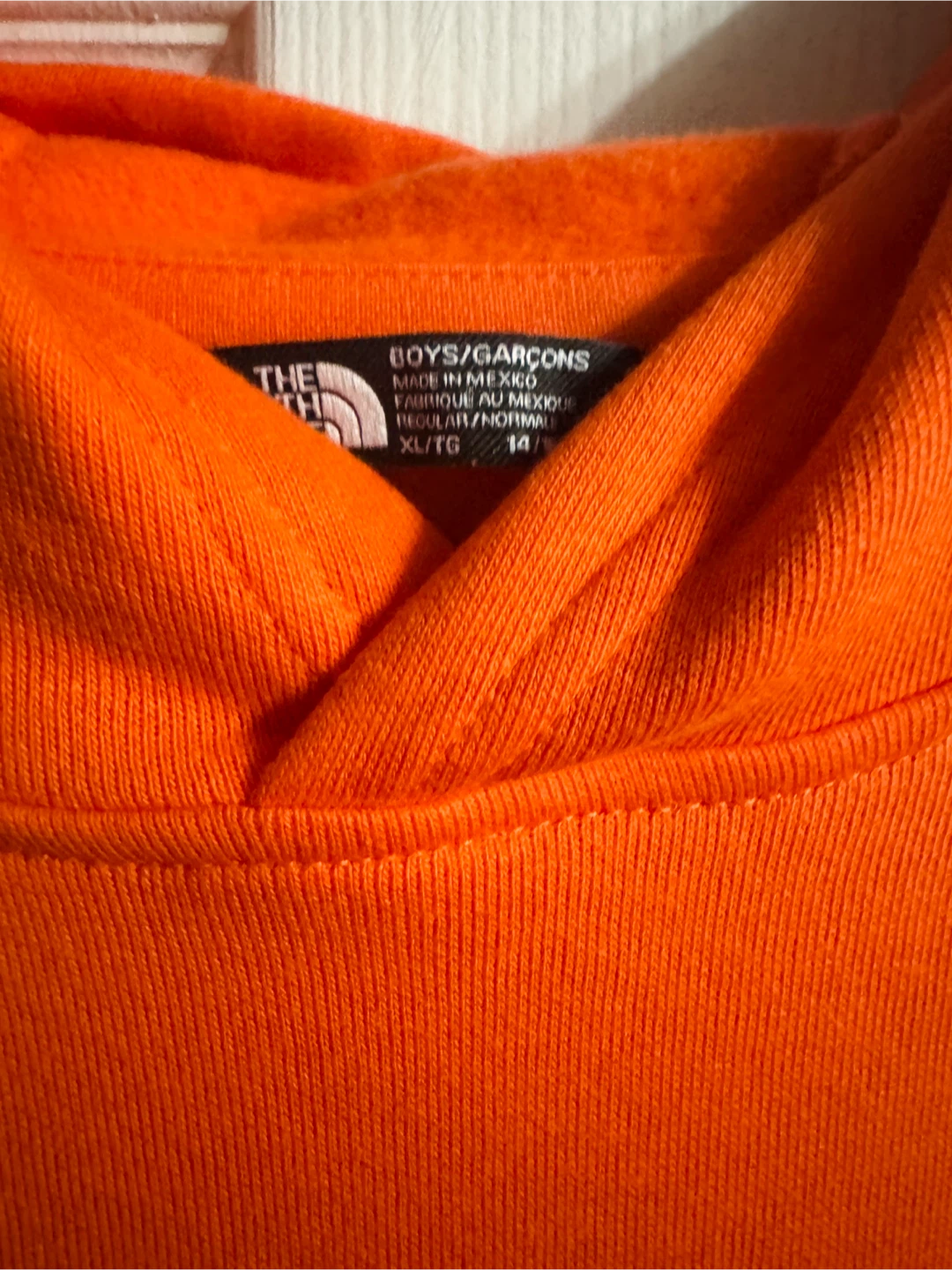 The North Face Orange Hoodie - Boys XL/TG - photo 2