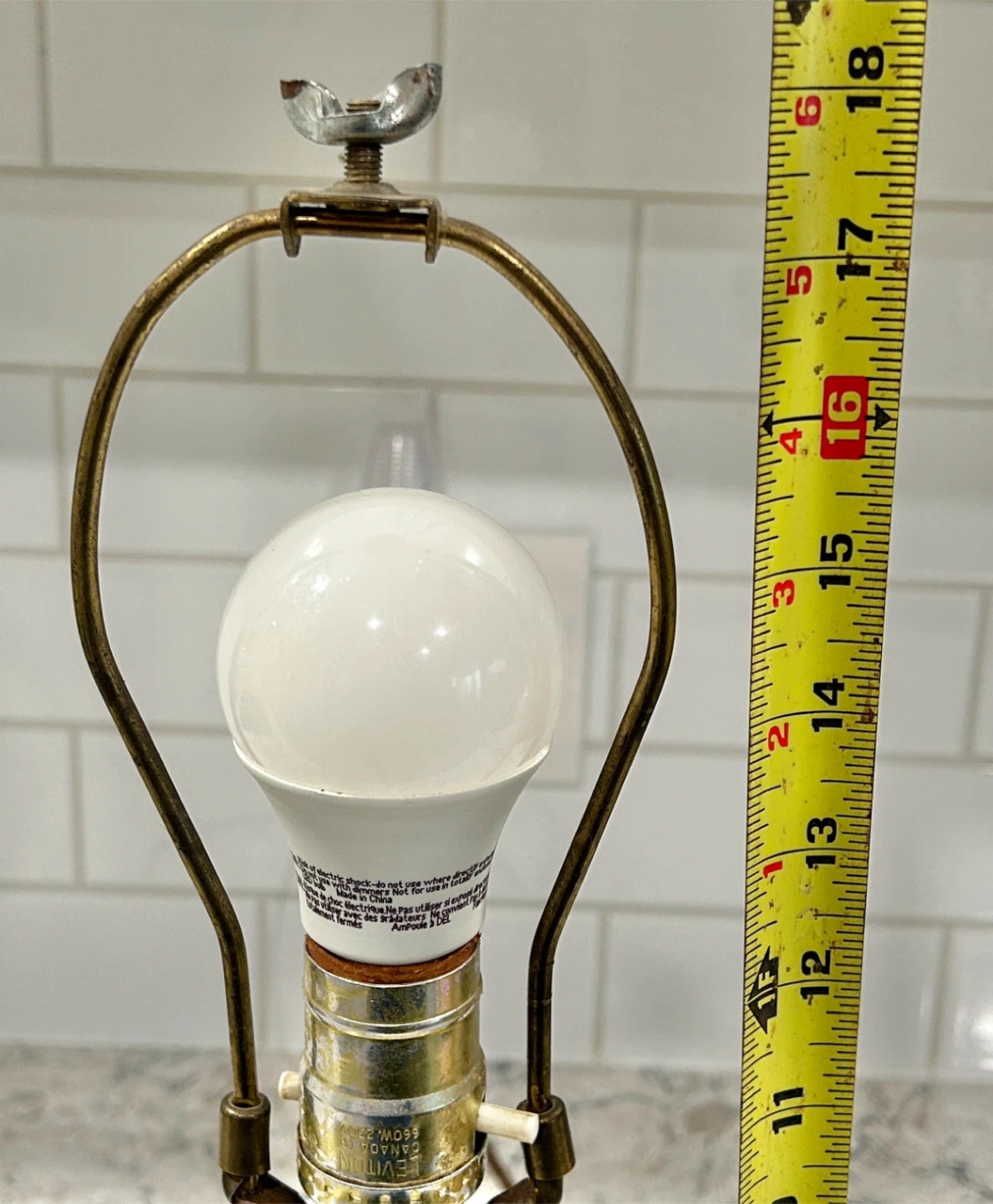Cream Table Lamp - photo 5