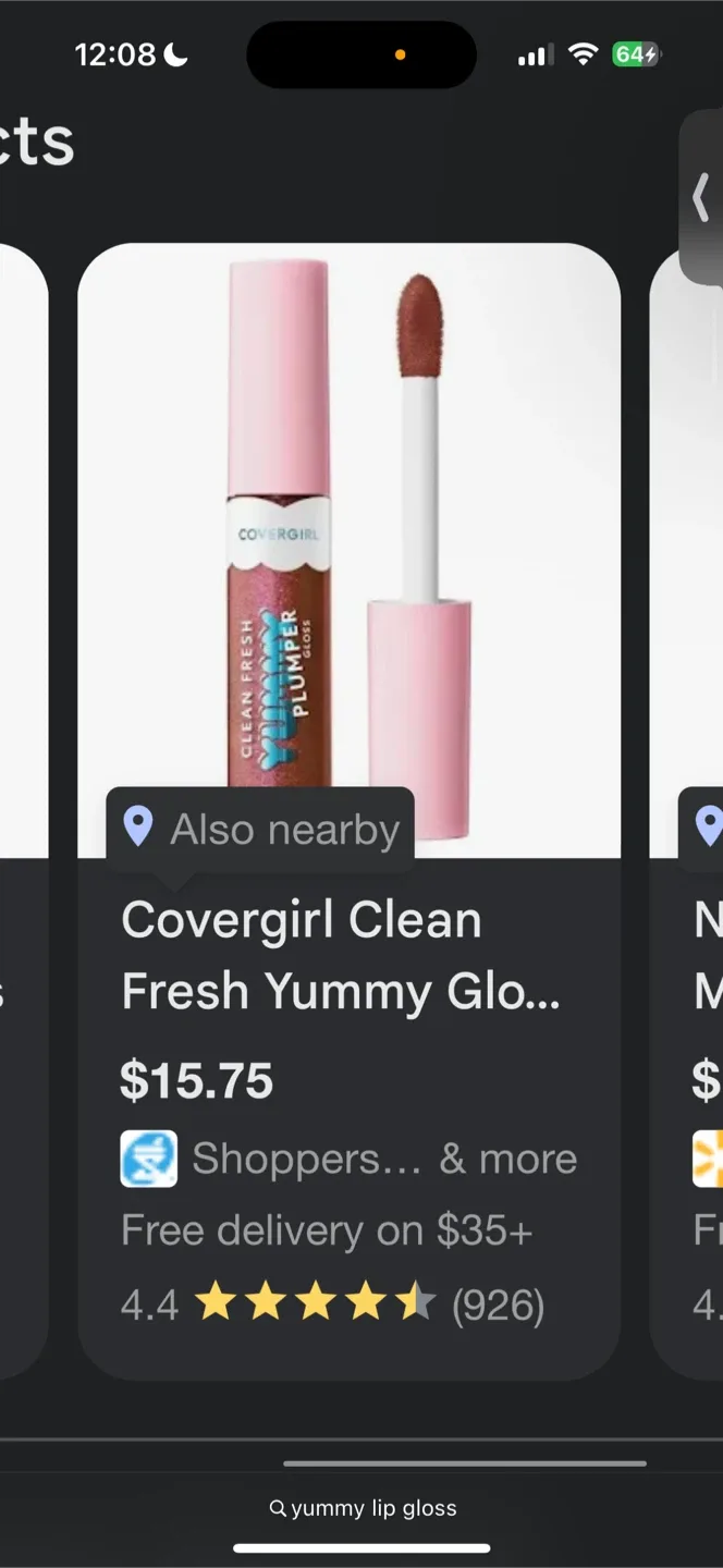 Covergirl Clean Fresh Yummy Lip Gloss image indicator(4)