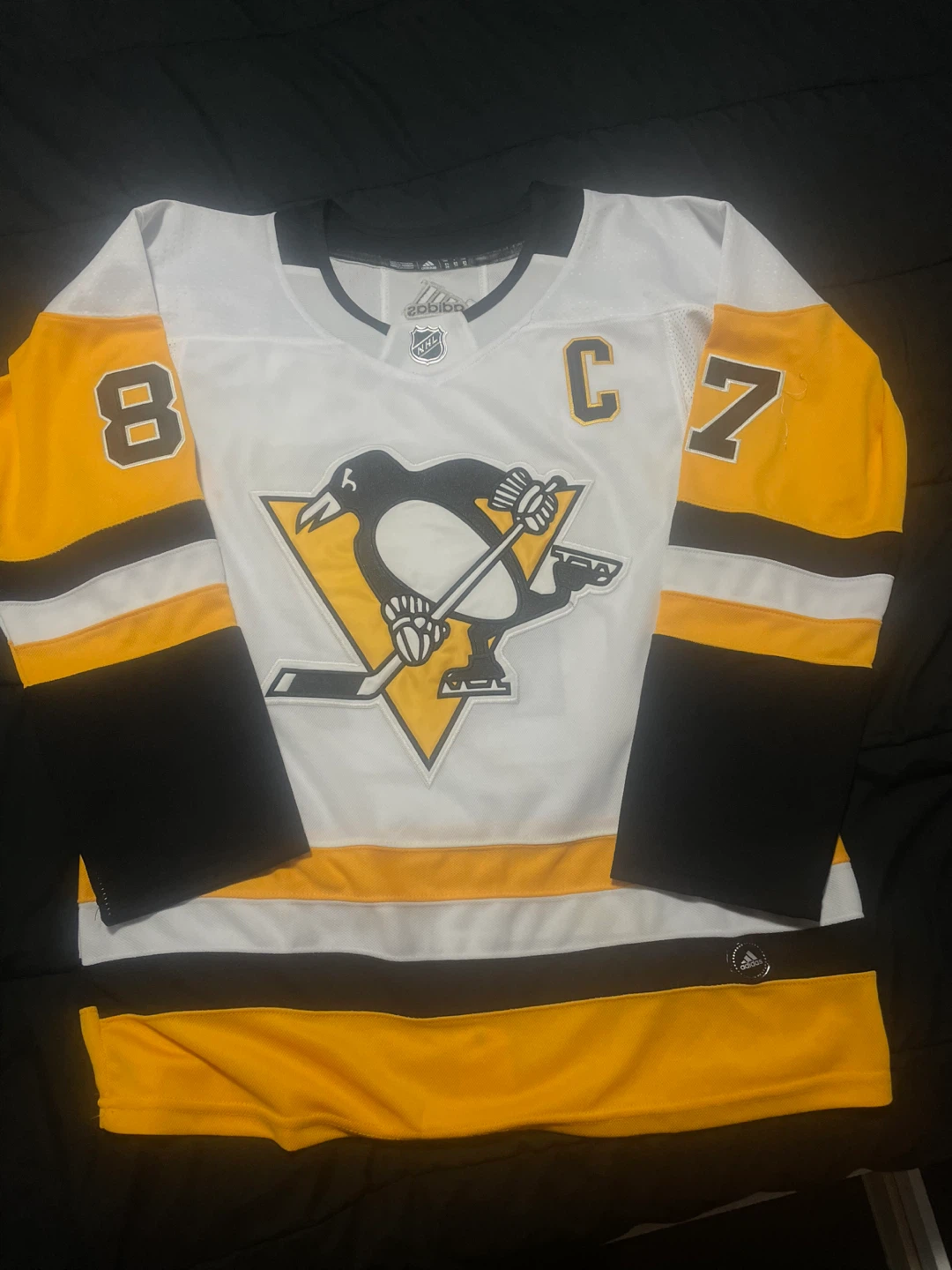 Adidas Crosby #87 Penguins Jersey Size 52