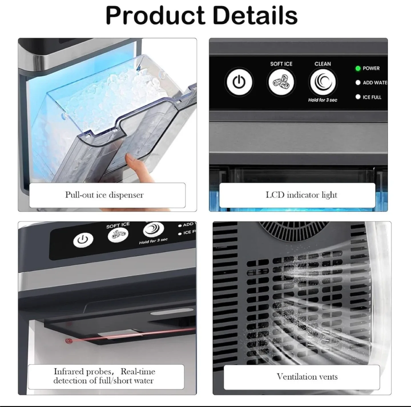 New in box Roybar Ice Maker - Makes Ice in 6 Minutes! image indicator(5)