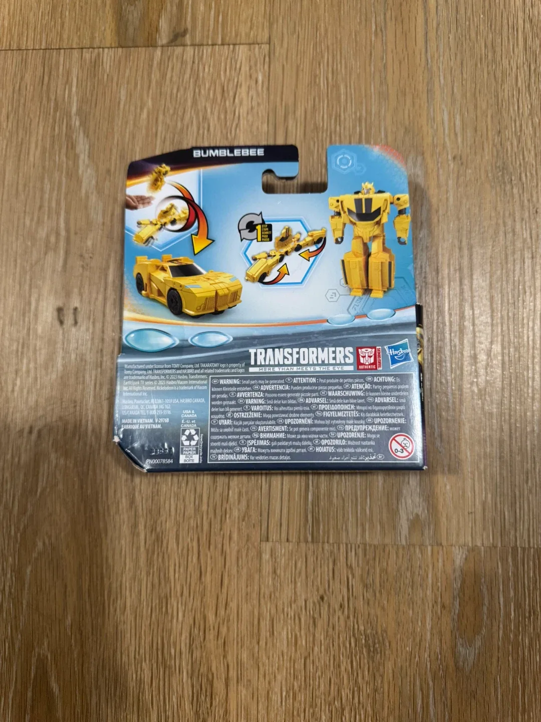 Transformers Earth Spark Bumblebee 1-Step Flip image indicator(2)