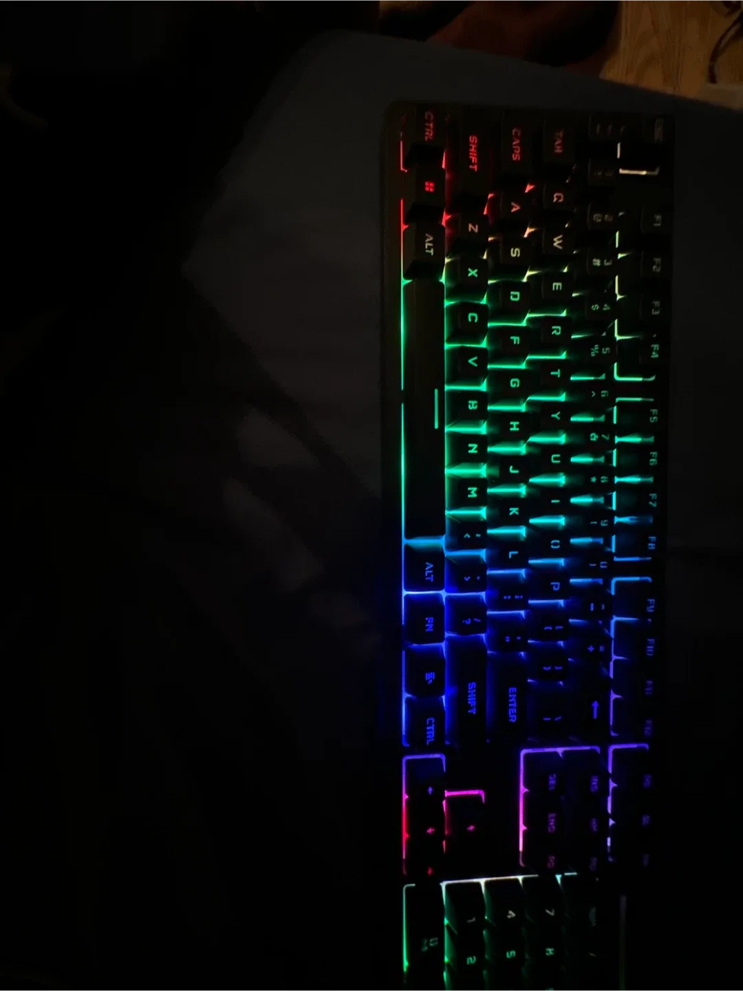onn. Gaming Keyboard - RGB Backlit image indicator(3)