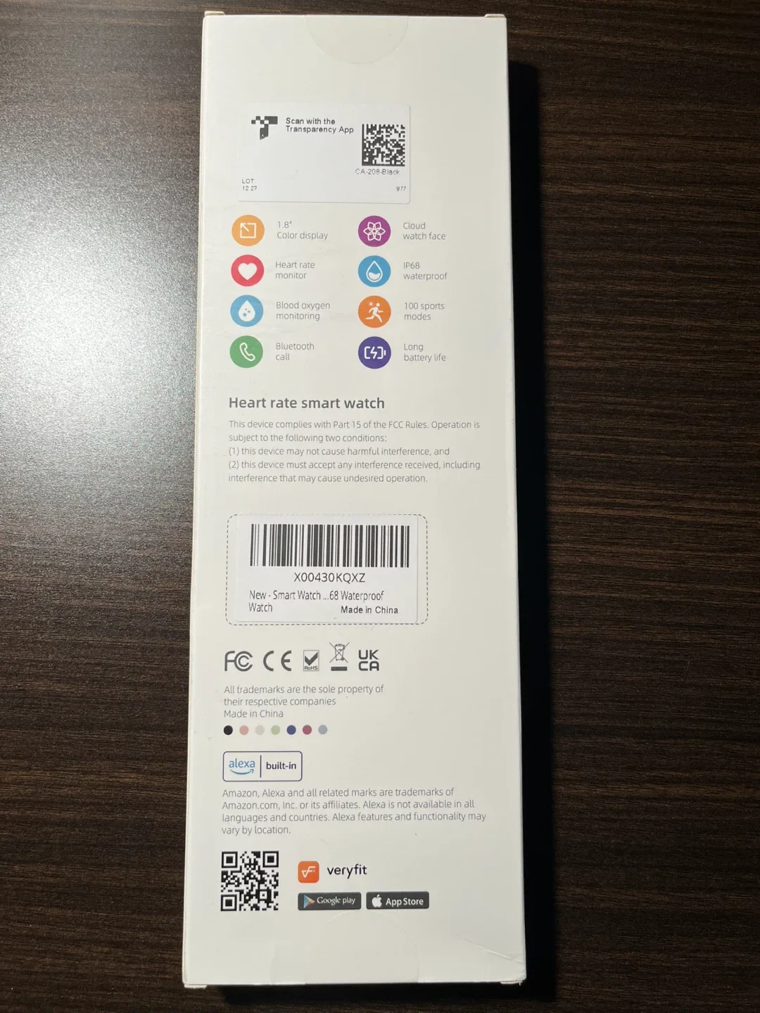 Brand new Smart Watch - 68 Waterproof Watch image indicator(2)