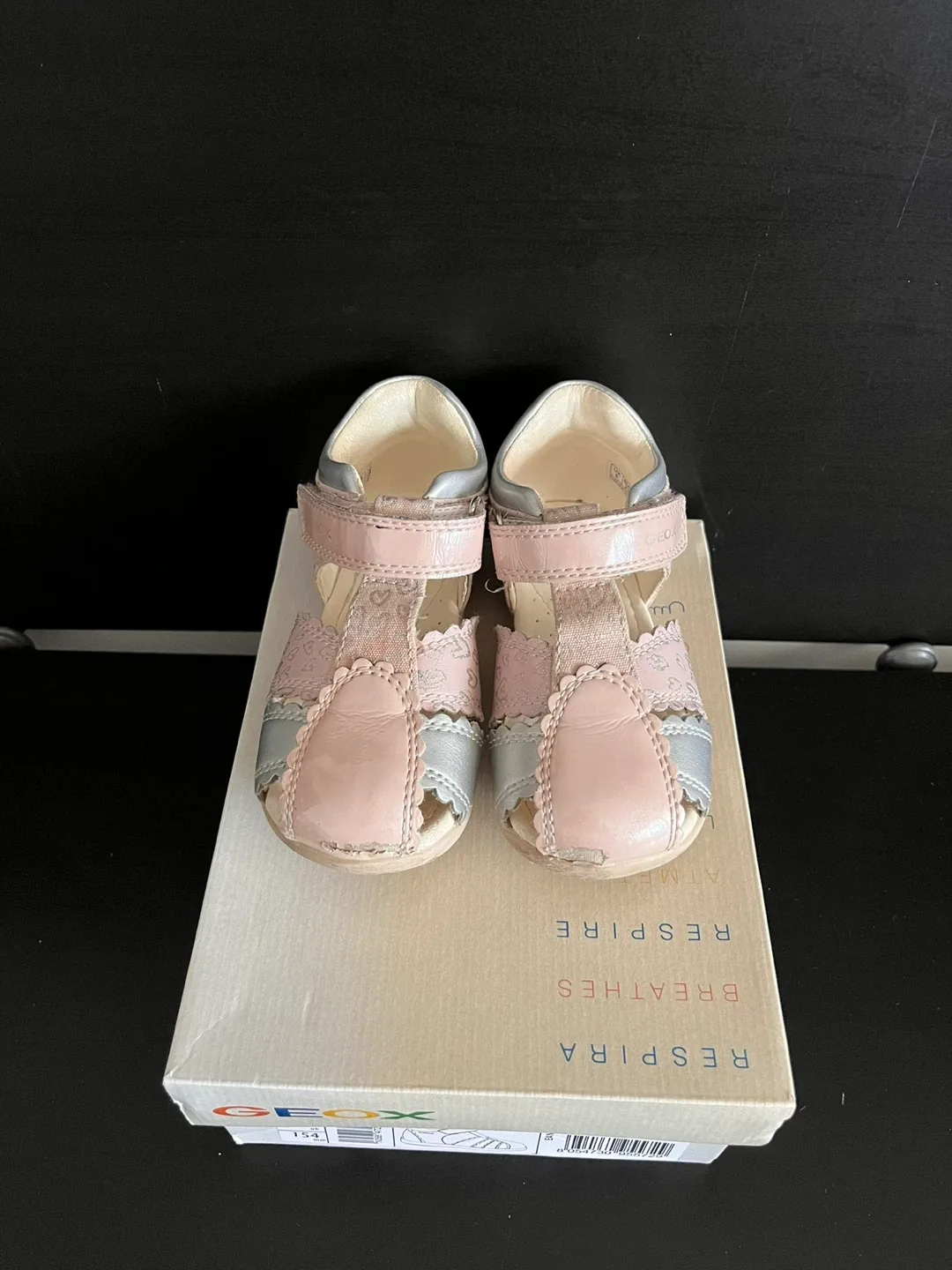 Used  Geox Sandals Size 7 US Toddler thumbnail