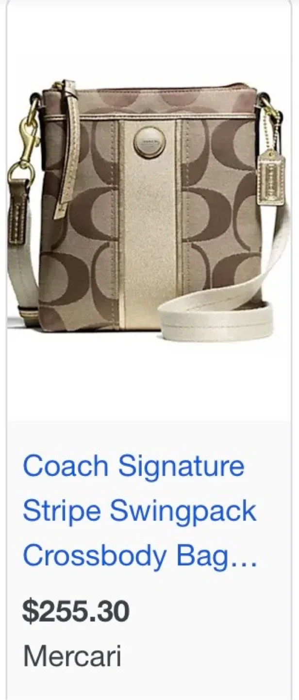 Excellent condition Coach  Crossbody image indicator(3)